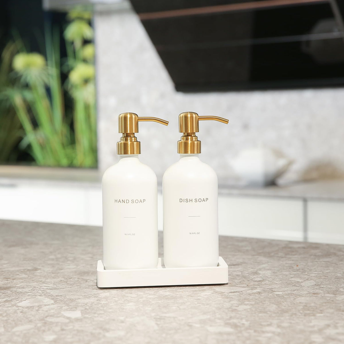 Gold Soap Dispenser Set (2 Count)