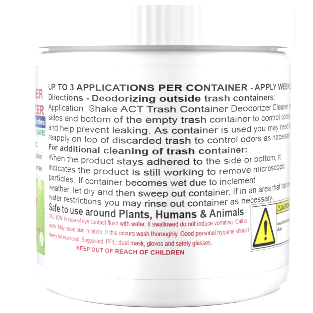 Trash Deodorizer and Cleaner (8 Ounce)