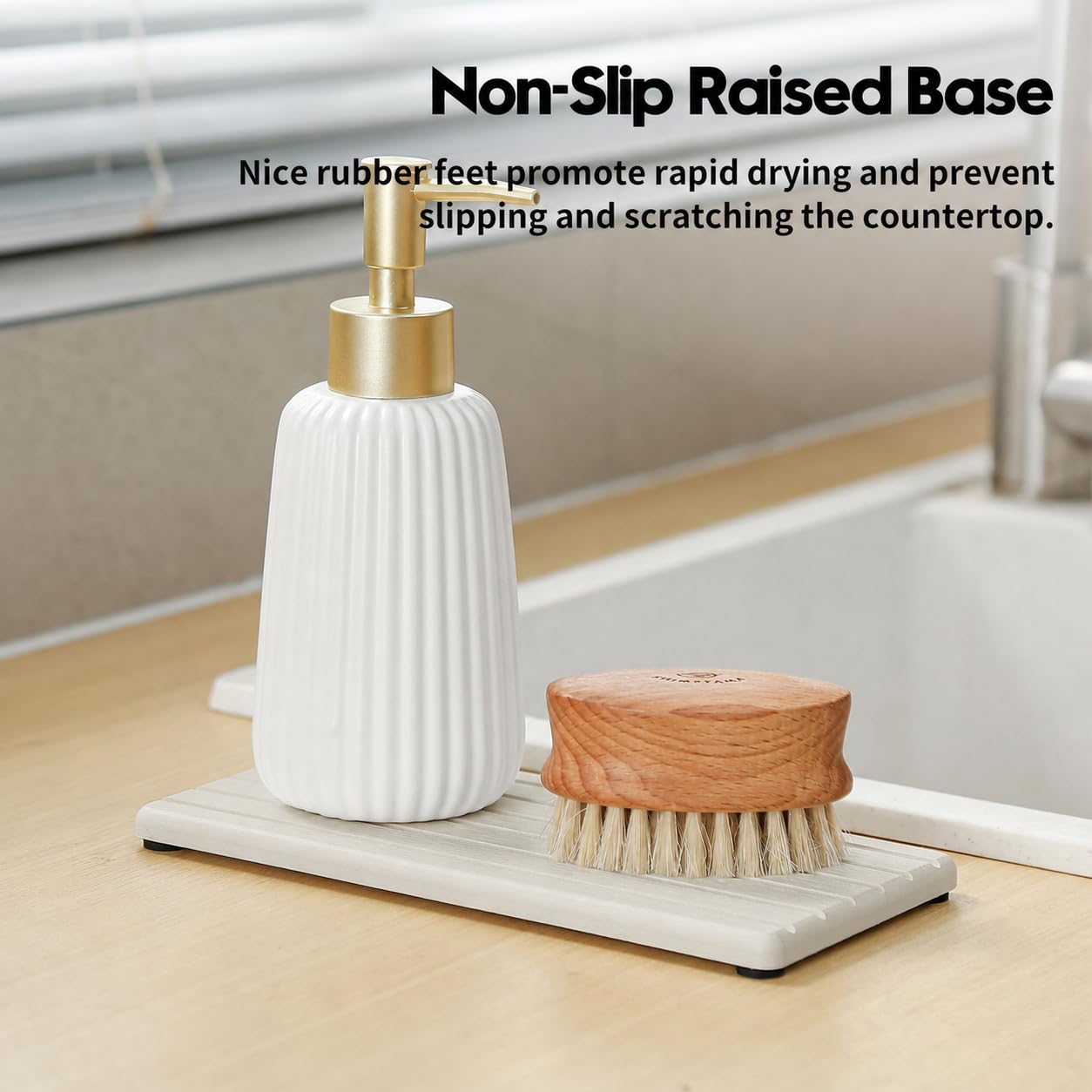 Diatomaceous Earth Sink Organizer Tray Set (3 Count)