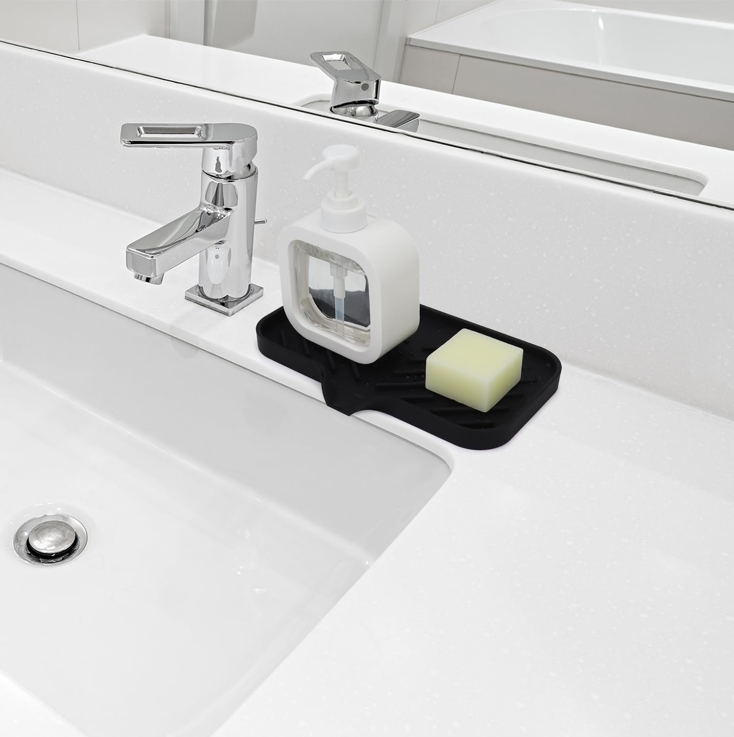 Silicone Bathroom Soap Dishes (5.6 Ounce)