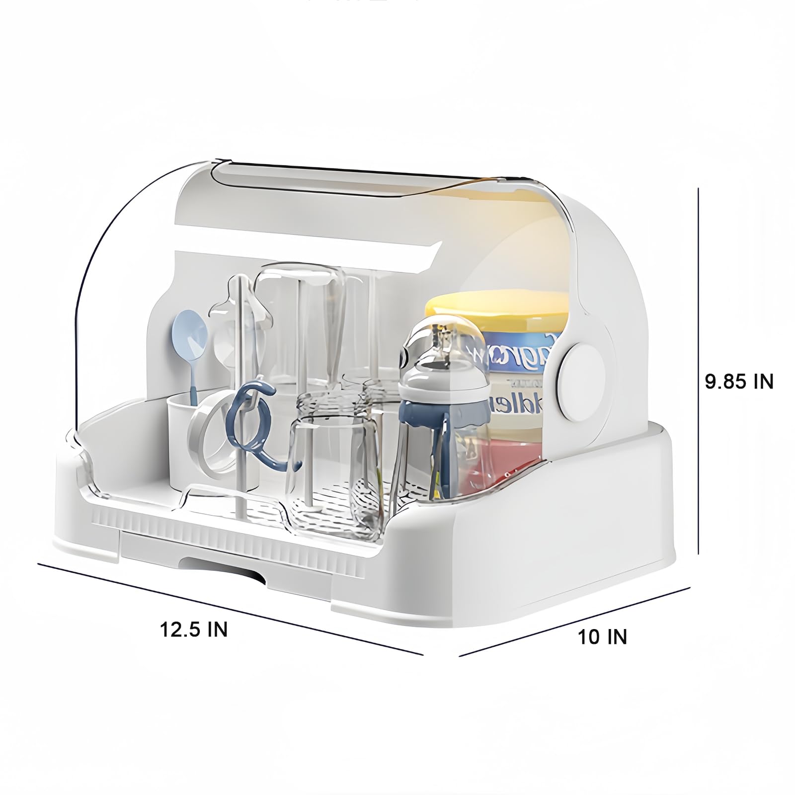 Baby Bottle Drying Rack Storage