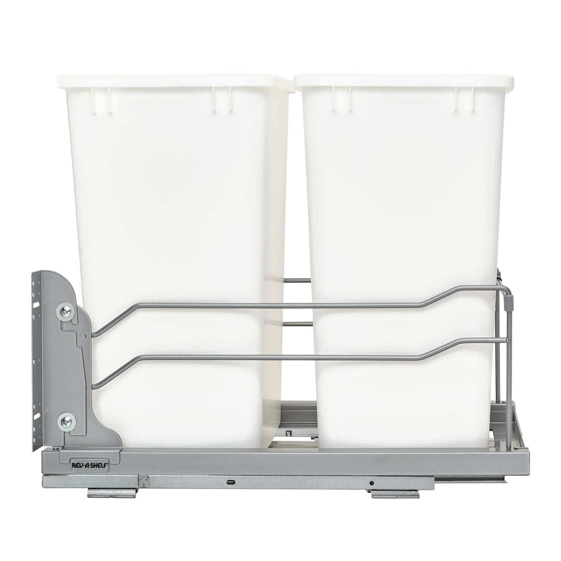 Double Pullout Trash Can w