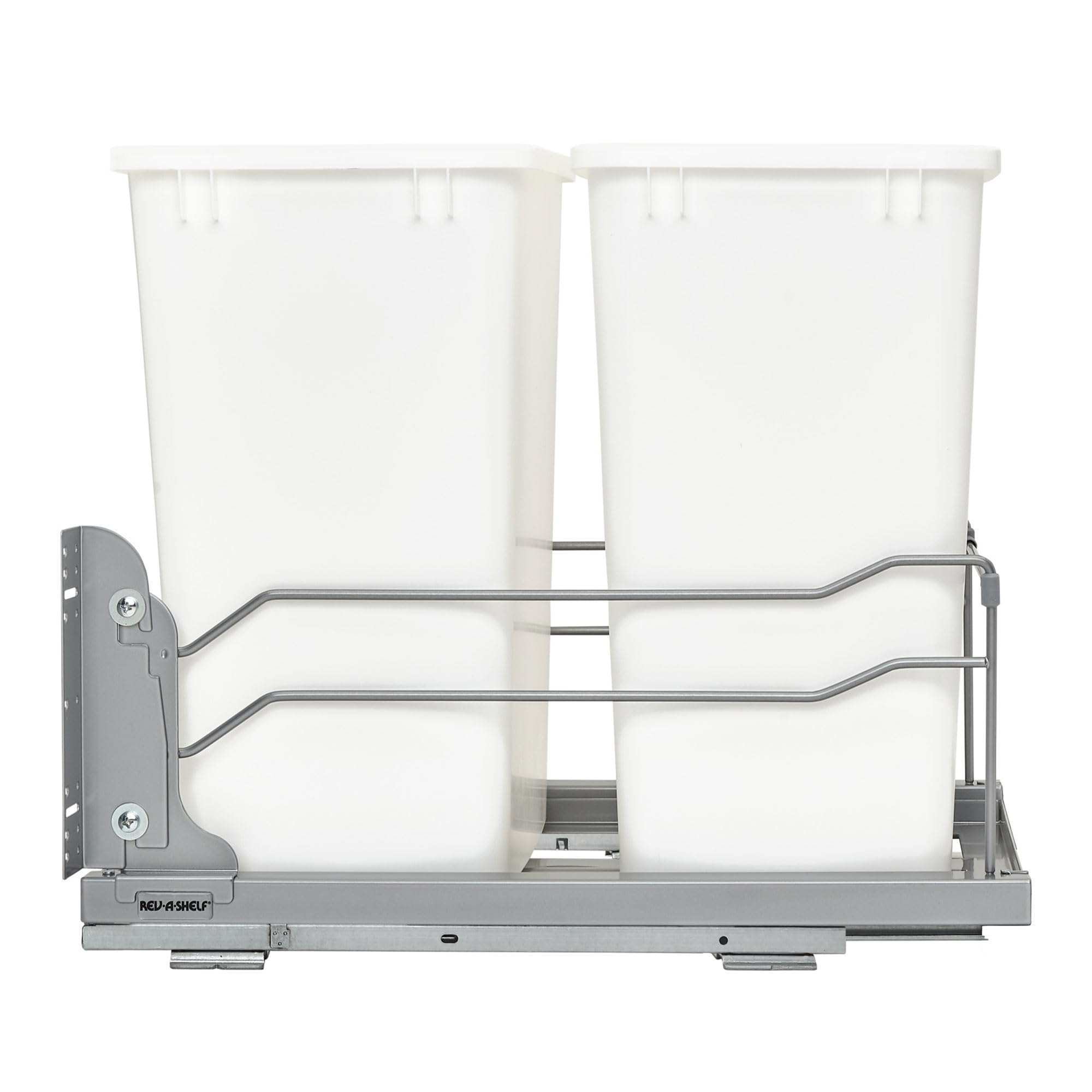 Double Pullout Trash Can w