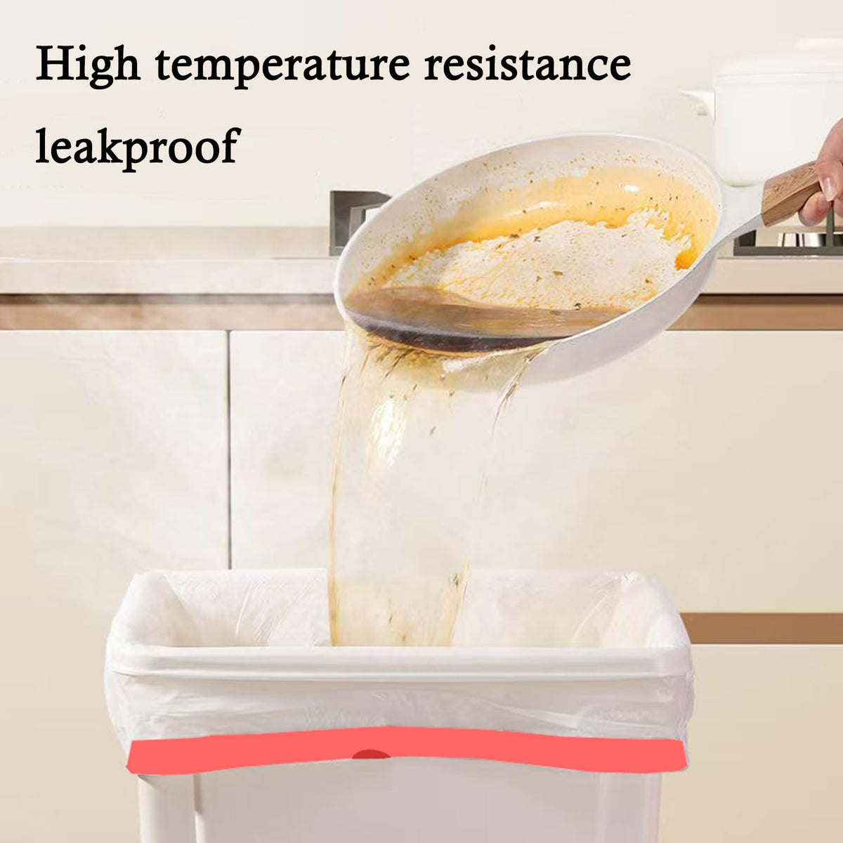 Ultra Thick Heavy Duty Drawstring Trash Bags (60 Count)