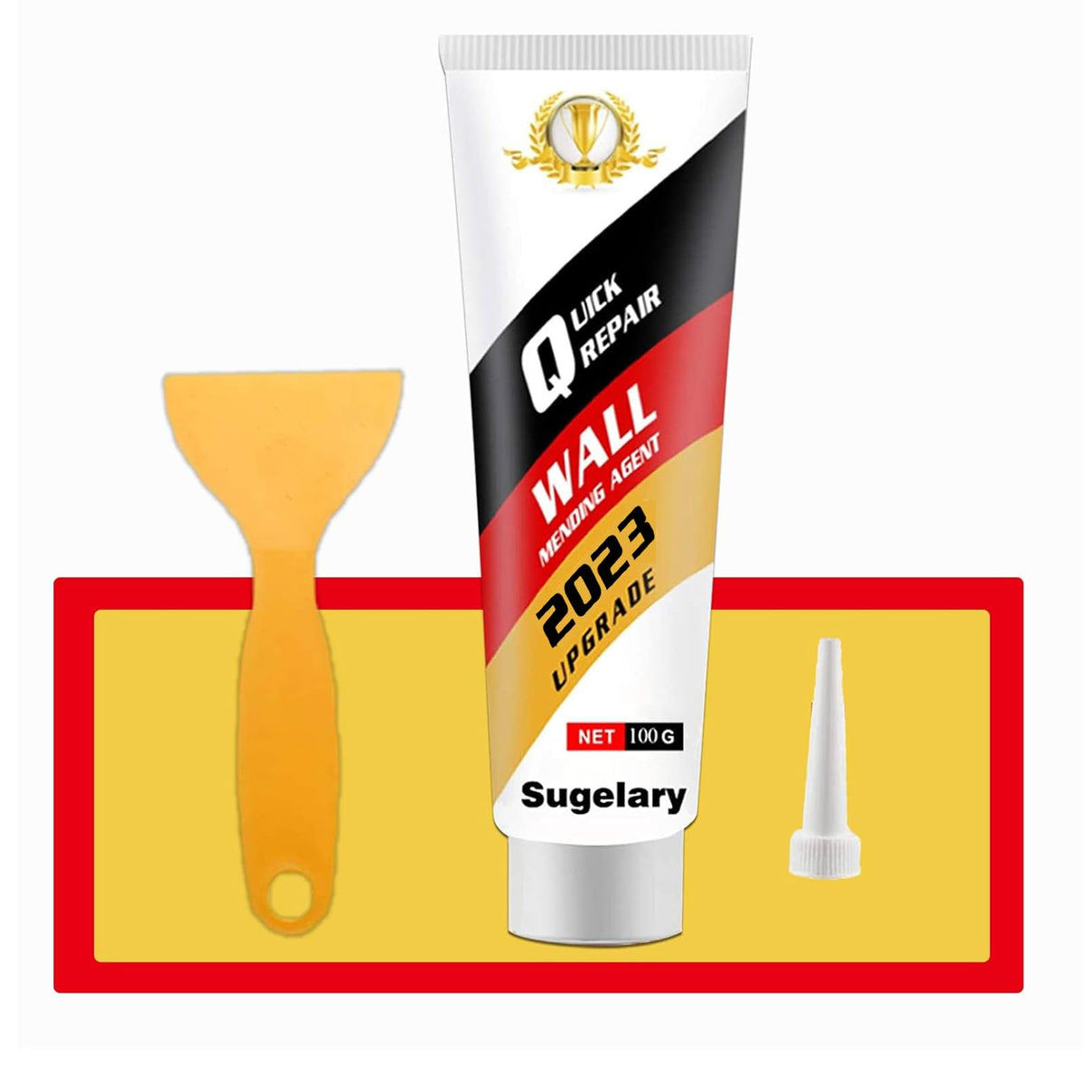 Drywall Patch Repair Kit with Scraper (3.52 Ounce)