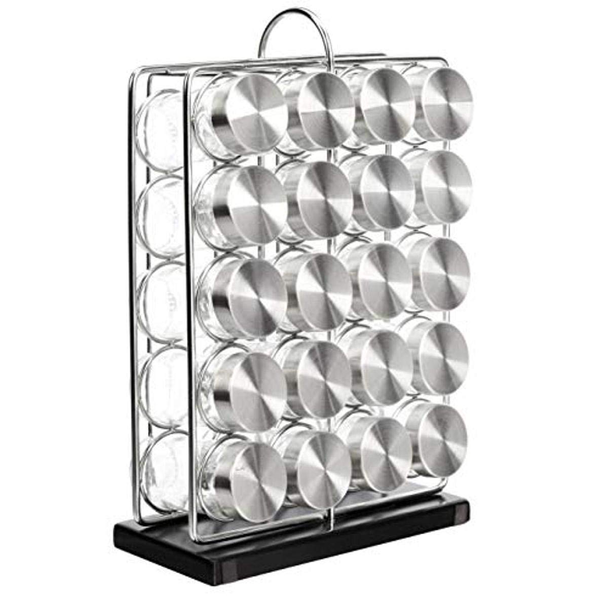 20 Jars Spice Rack Organizer