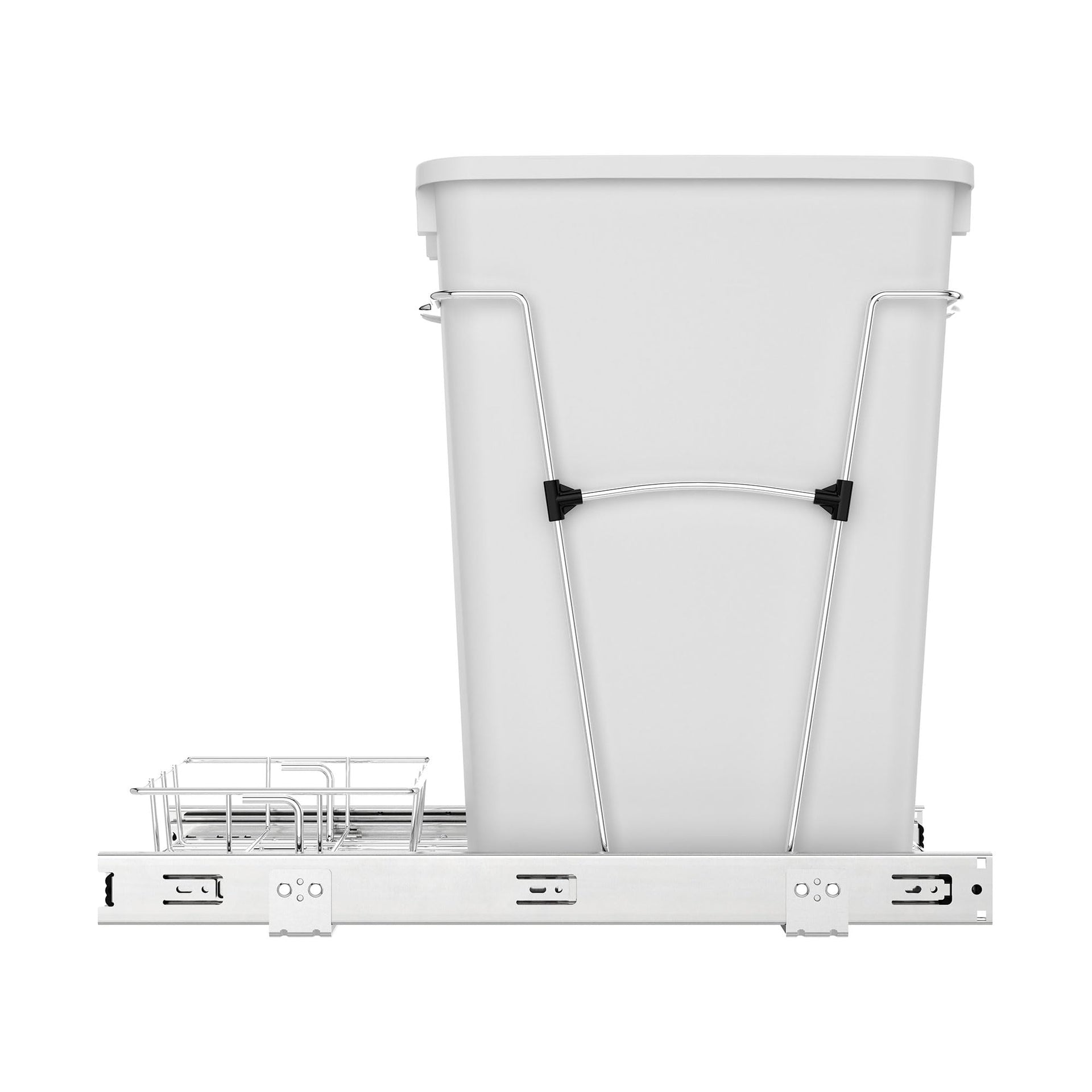 Single Pullout Trash Can for Kitchen Cabinets