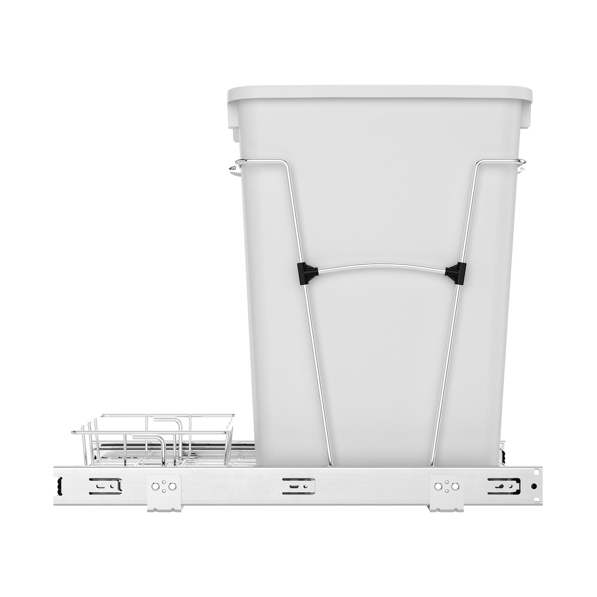 Single Pullout Trash Can for Kitchen Cabinets