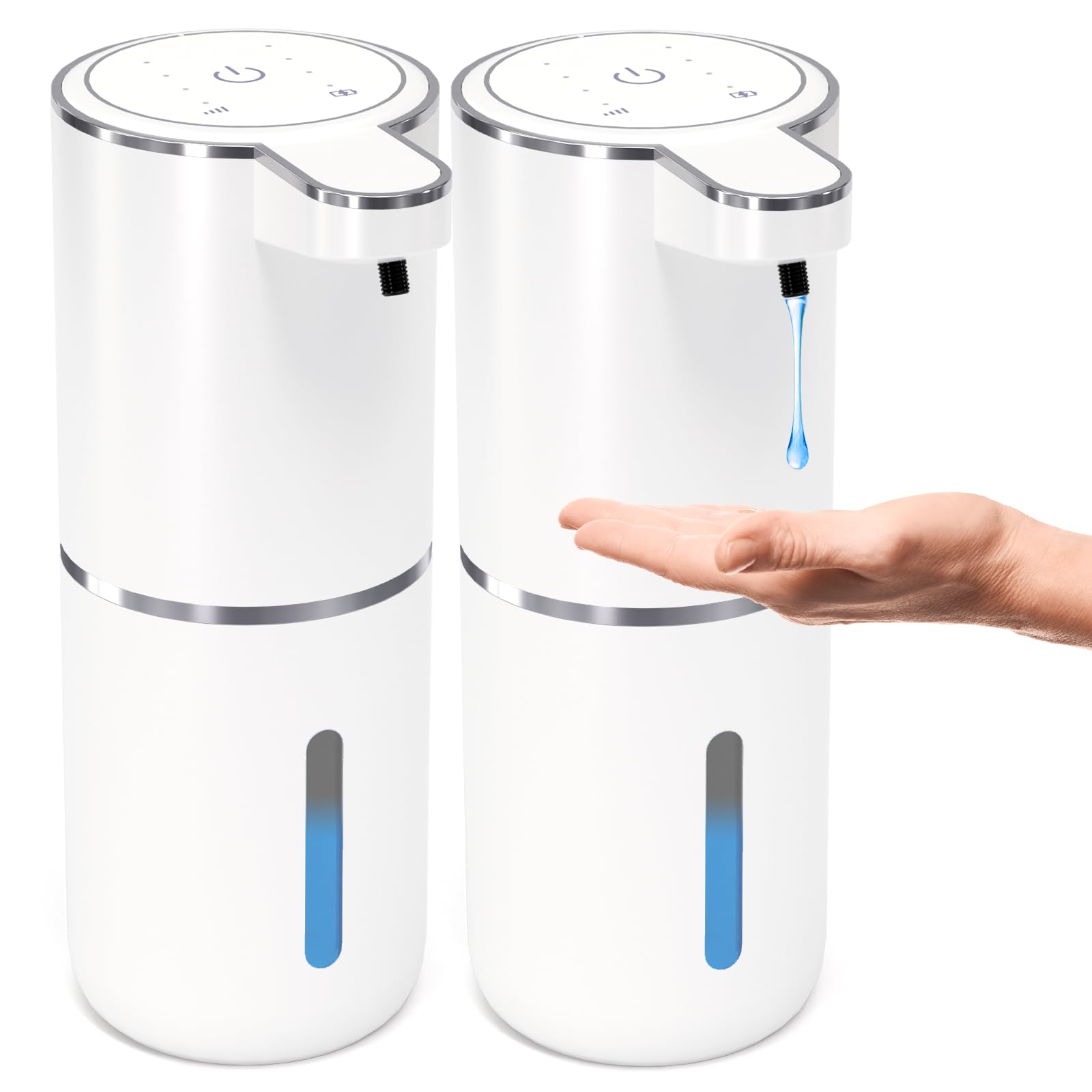 2 Pack Automatic Soap Dispenser Touchless (2 Count)