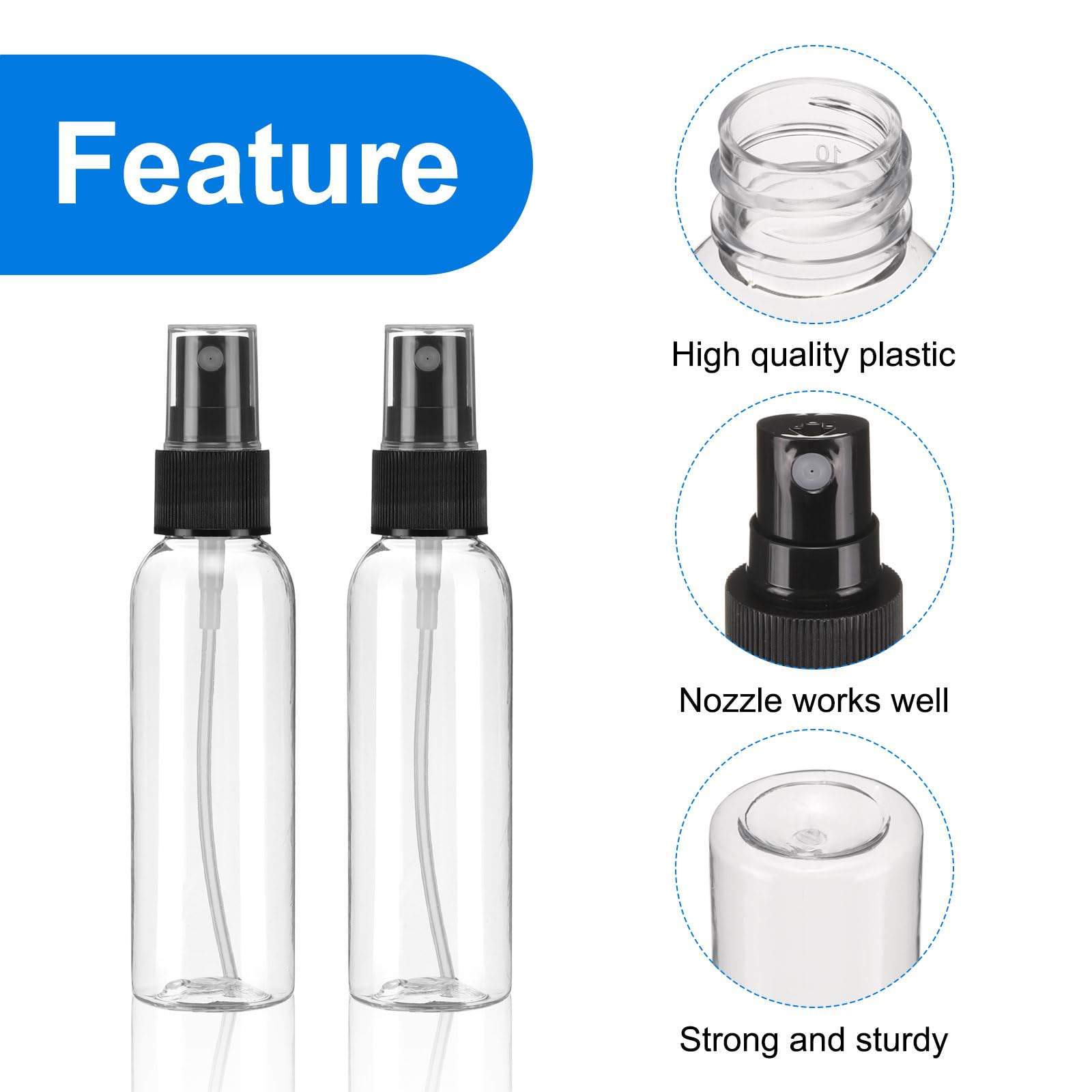 100Pack Spray Bottles
