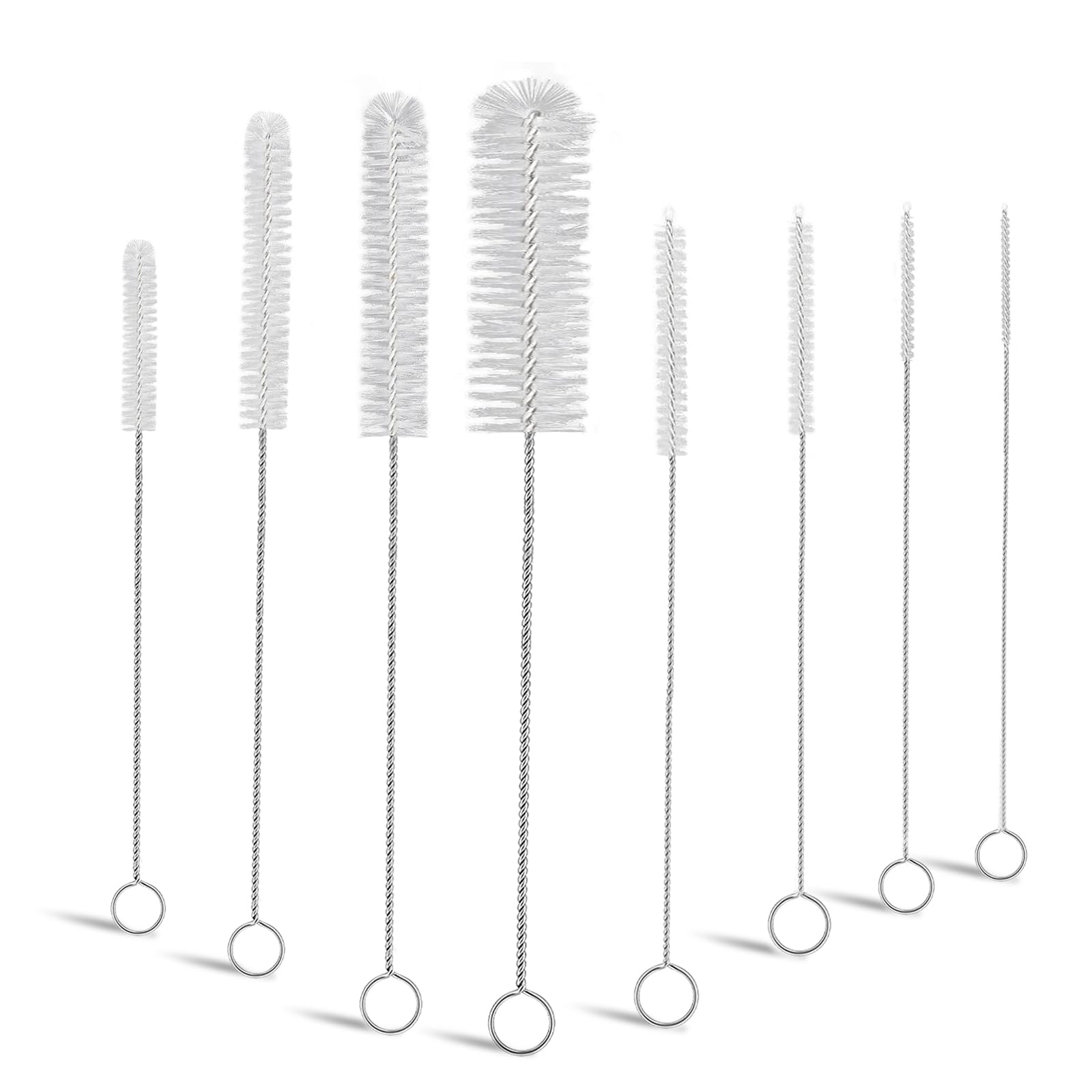 8 Pack Straw Brush Cleaner with Different Diameters (8 Count)