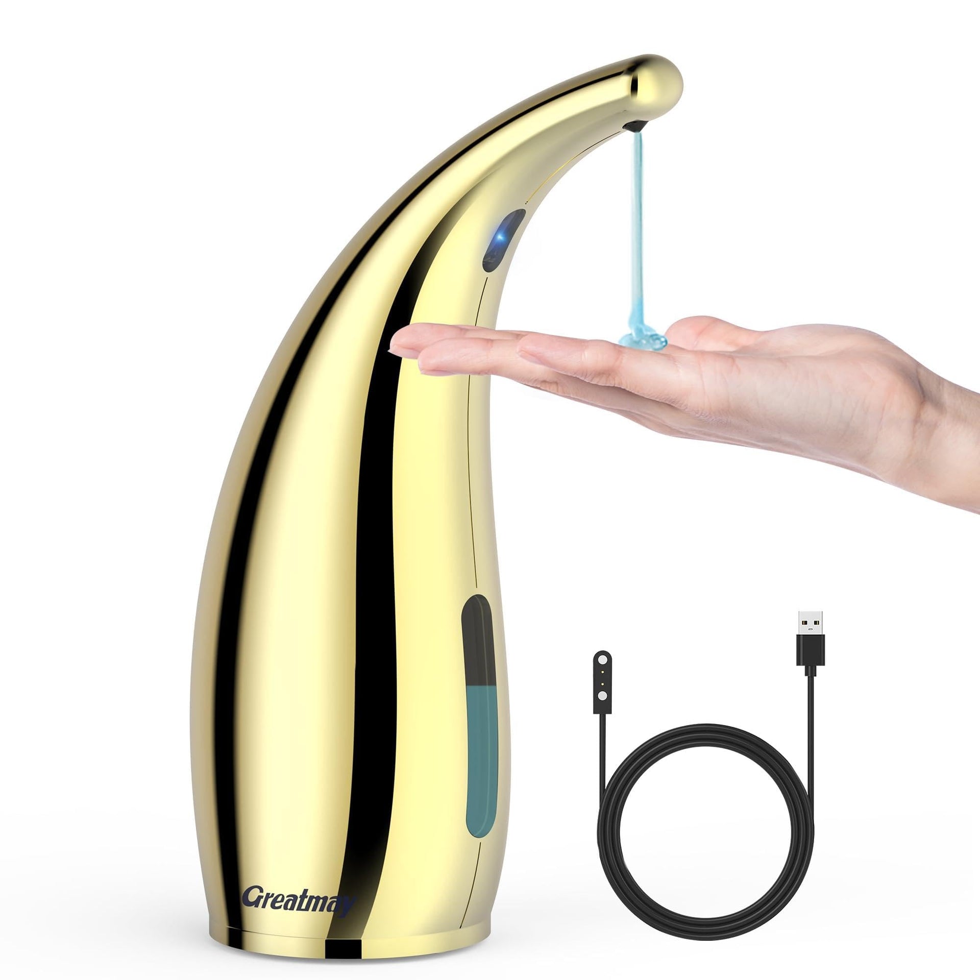 Automatic Soap Dispenser Touchless Rechargeable 10 oz