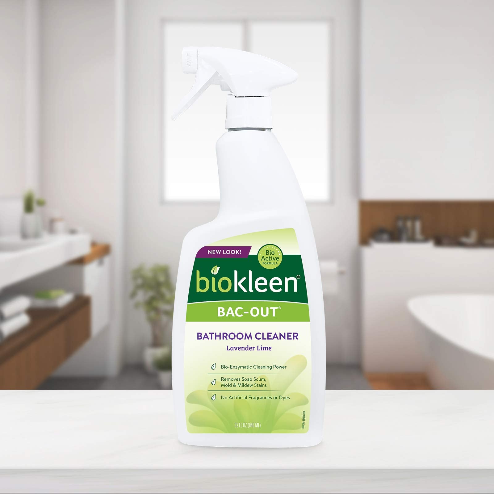 Bac Out Natural Bathroom Cleaner (64 Fl Oz)