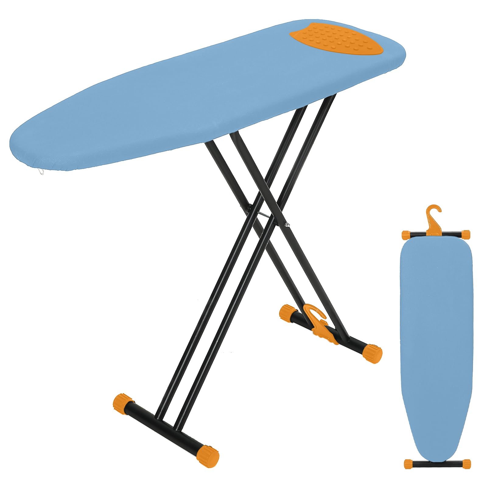 Compact Full Size Ironing Board 43x13 Blue