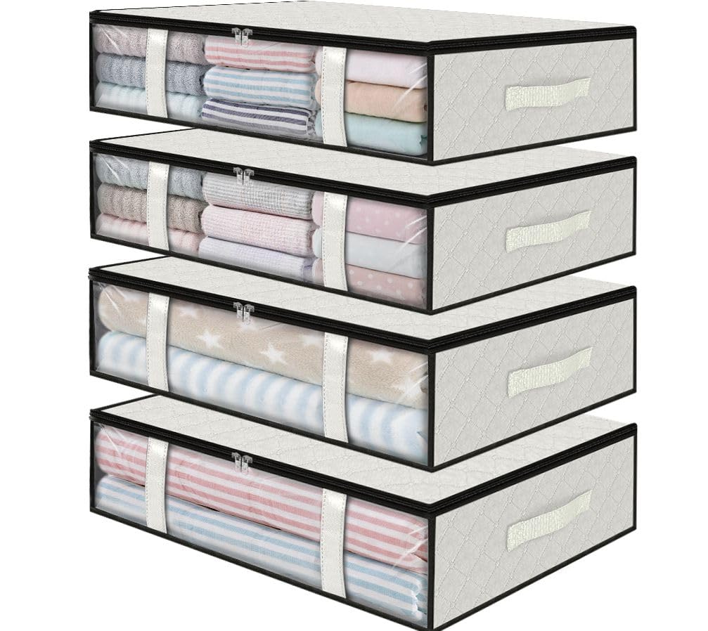 Under Bed Storage Bags (4 Count)