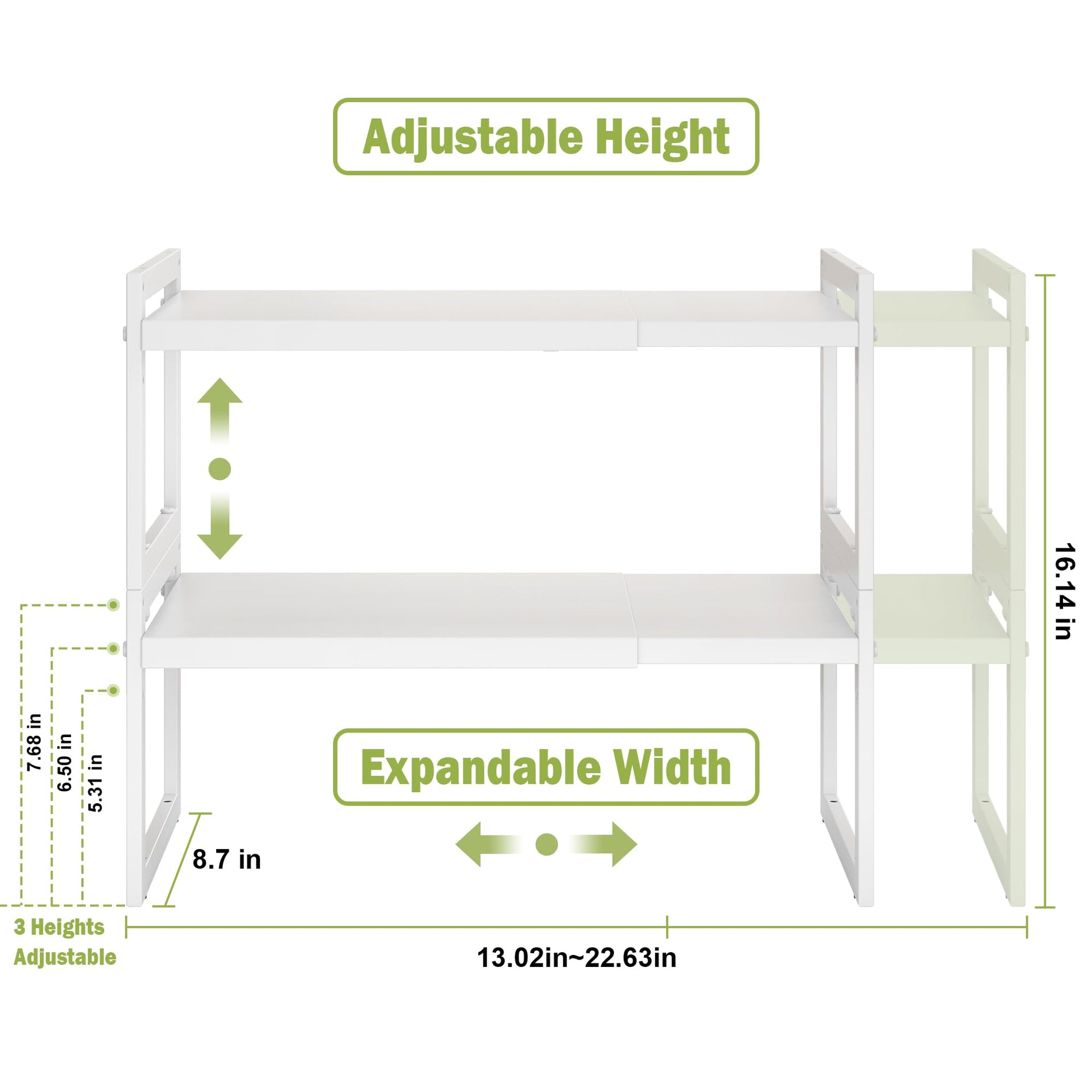 Expandable Cabinet Shelf Organizer