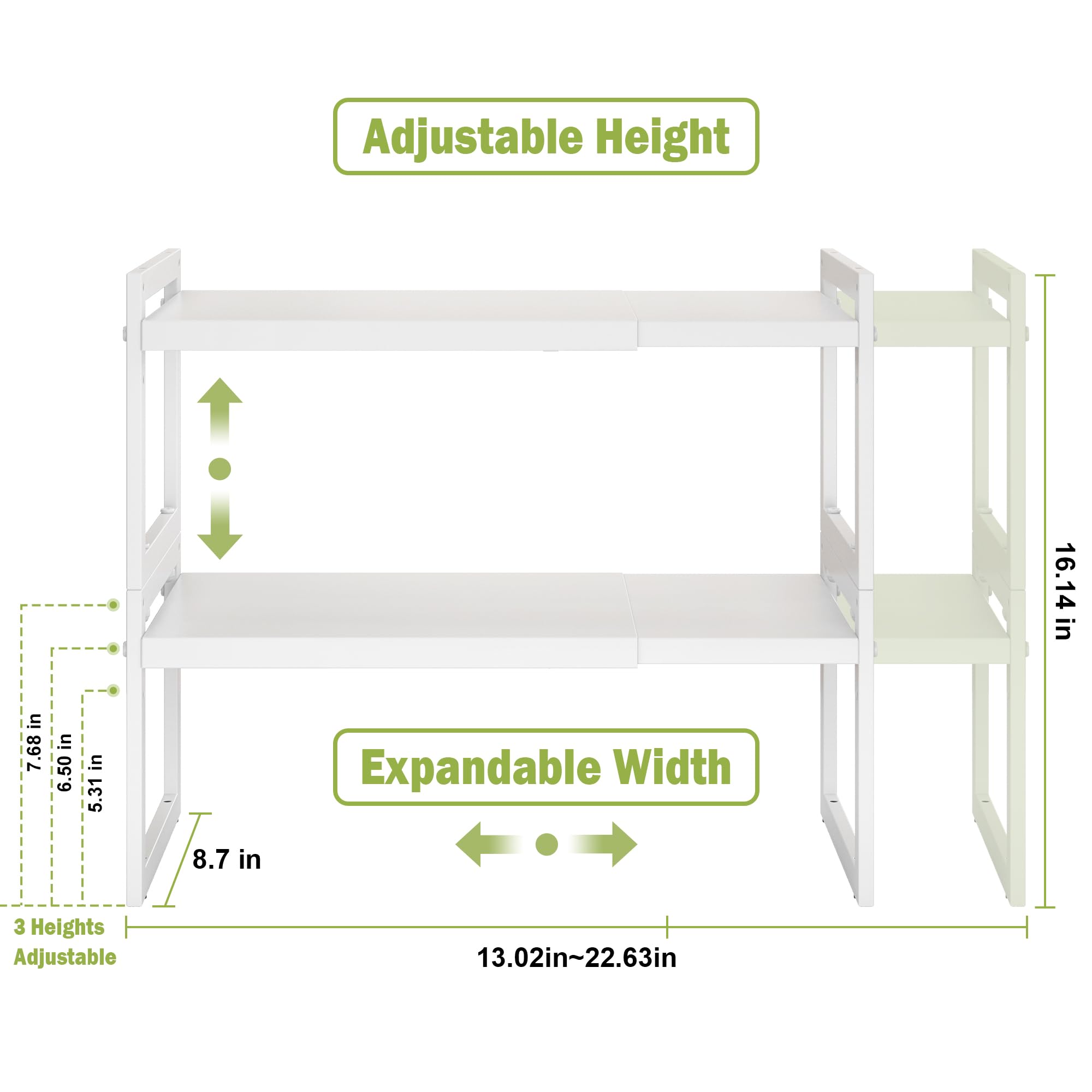 Expandable Cabinet Shelf Organizer