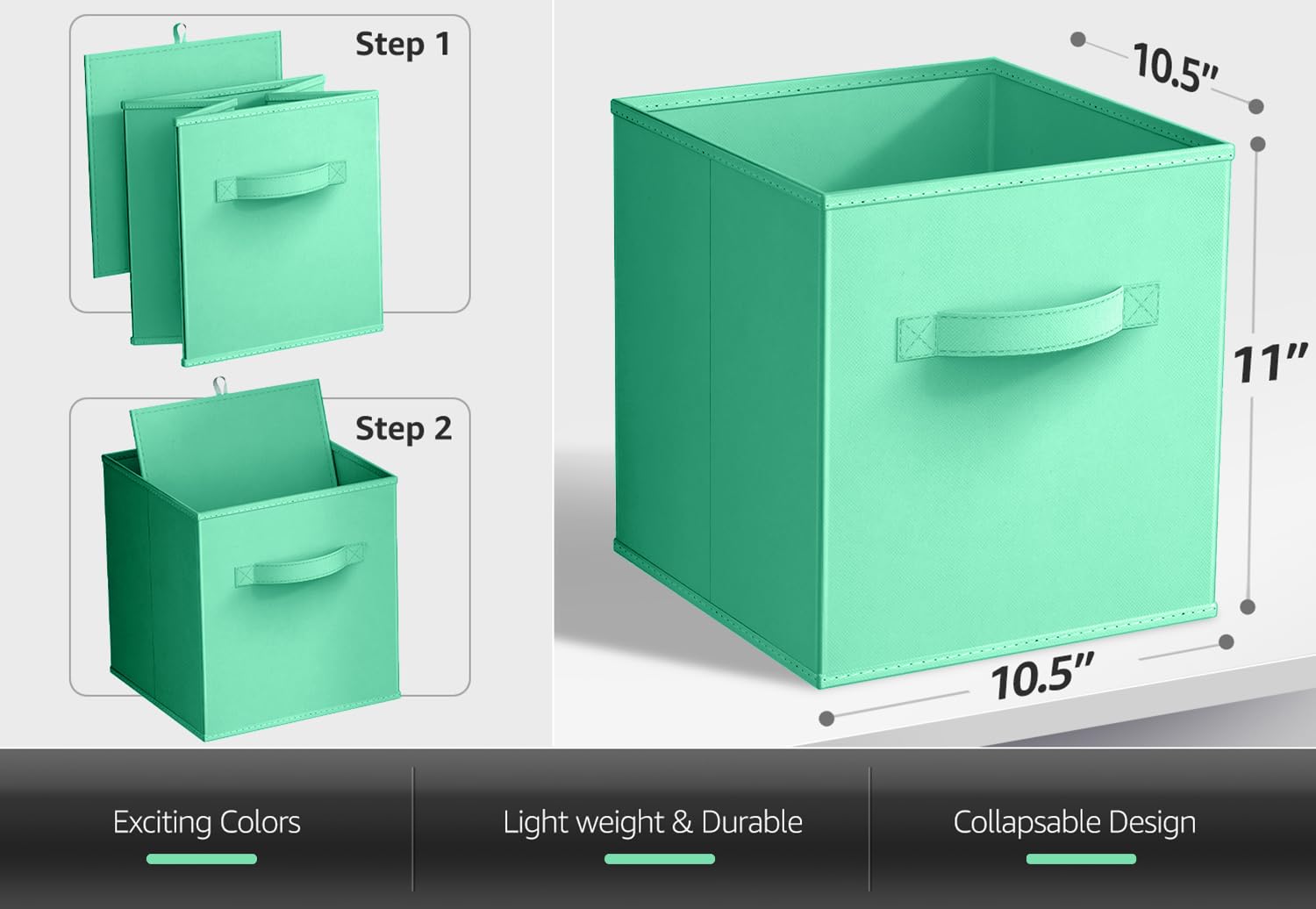 Fabric Storage Cubes