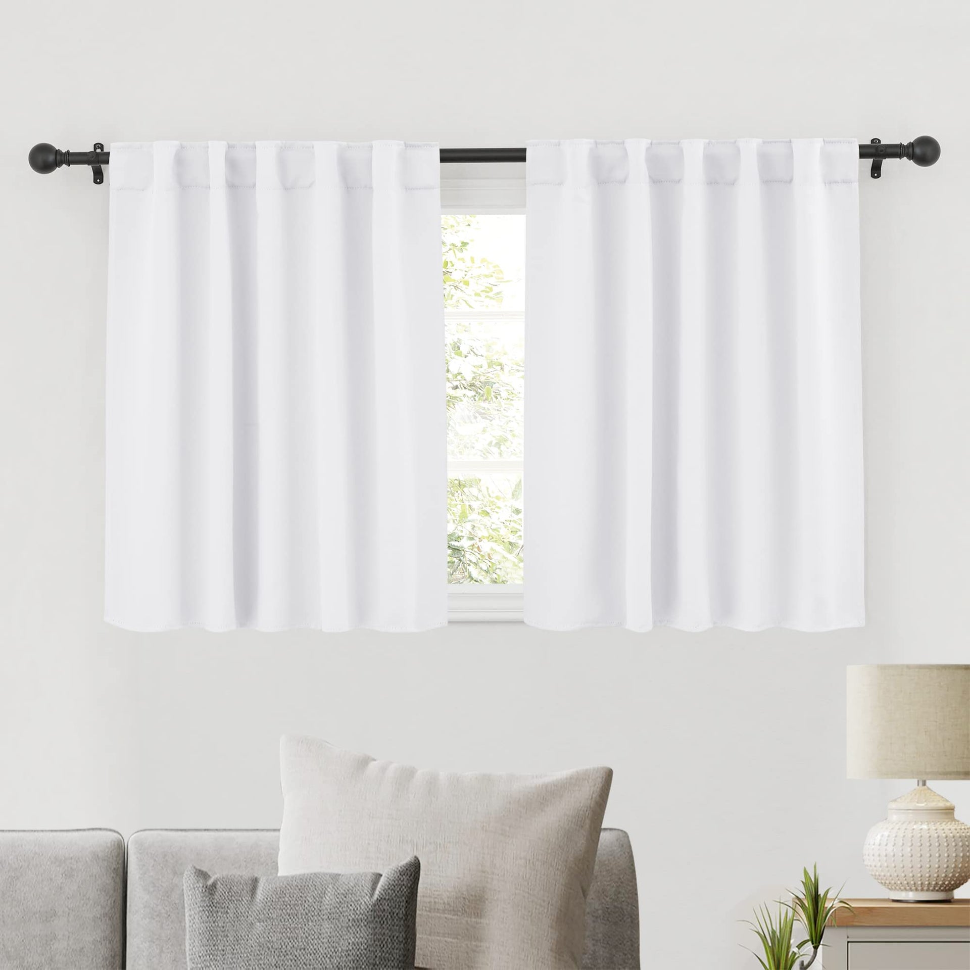 Short Blackout Curtains (2 Count)