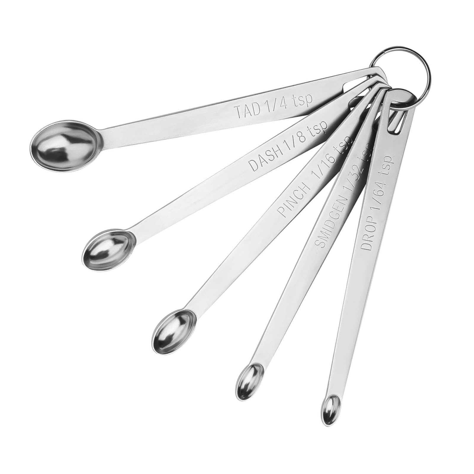 5Pcs Teaspoon Measuring Spoons (5 Count)