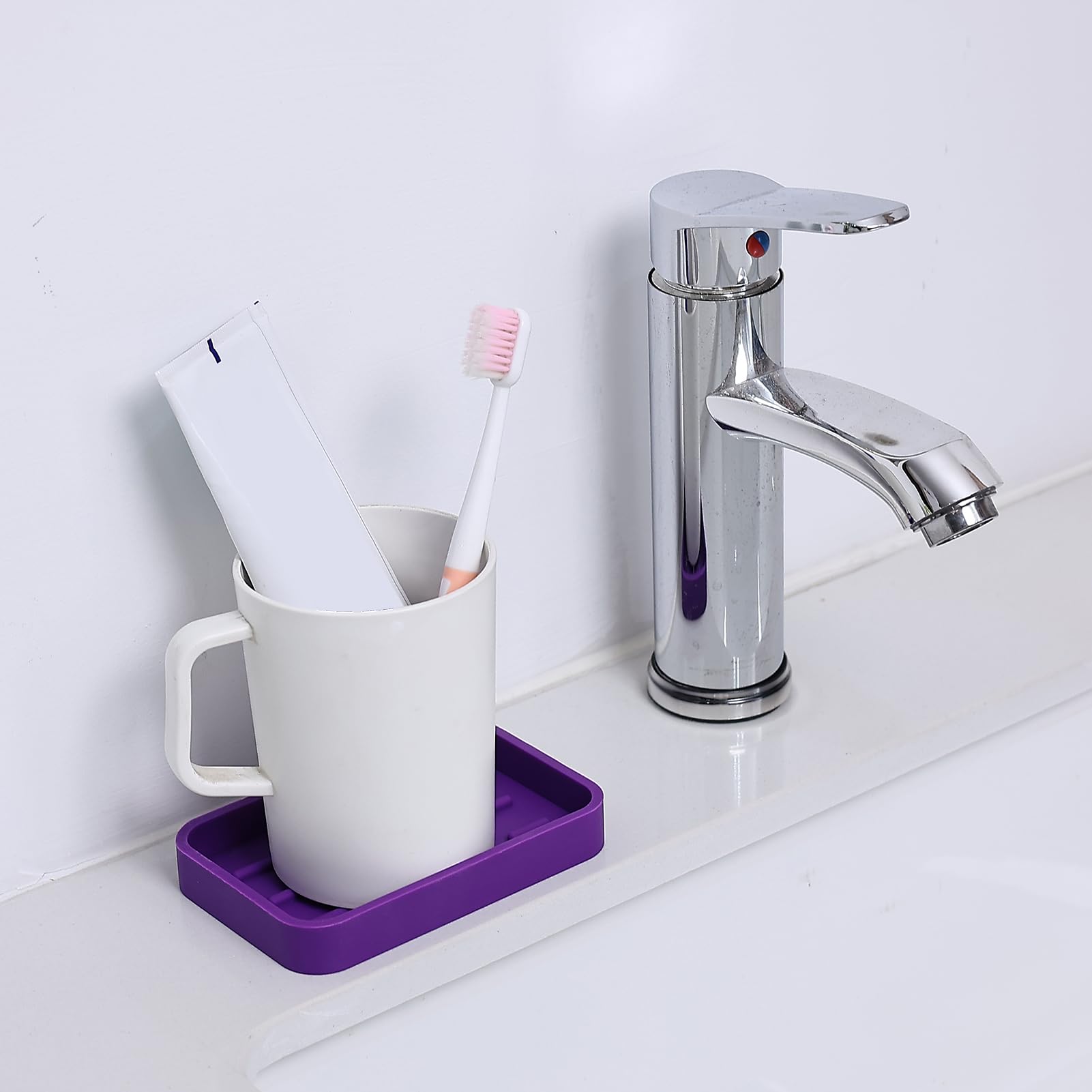 Silicone Kitchen Sink Organizer Tray for Multiple Usage