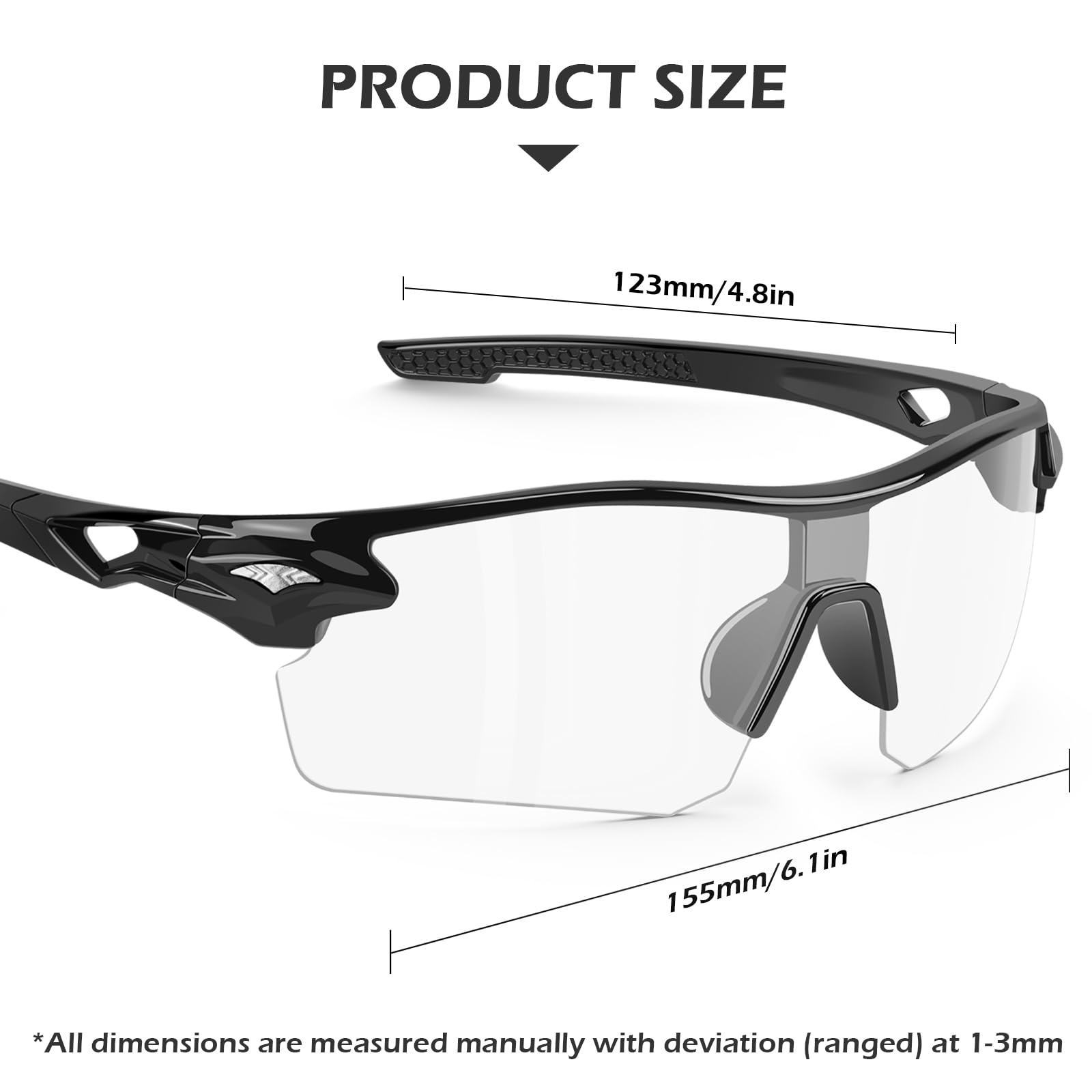 12 Pack Safety Glasses for Men Women (12 Count)
