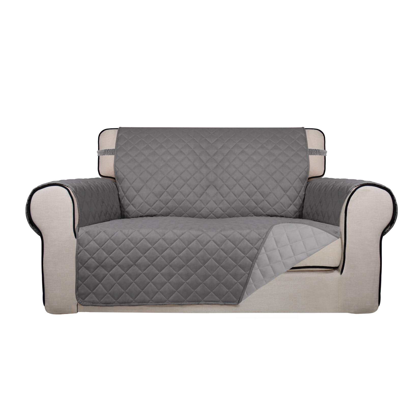 Reversible Quilted Couch Covers for Dogs Loveseat Sofa Cover 46.5”