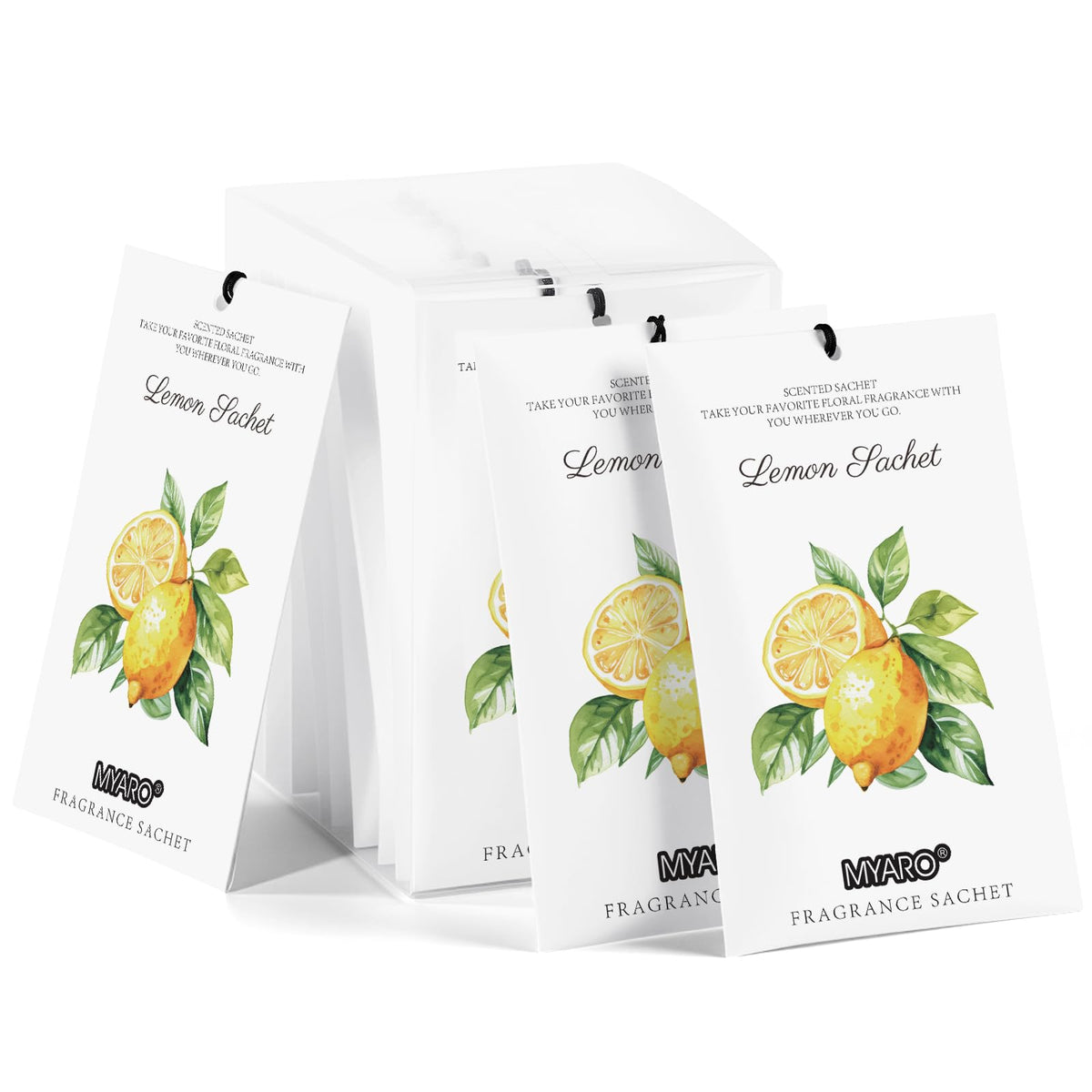 12 Pack Lemon Scented Sachets (12 Count)