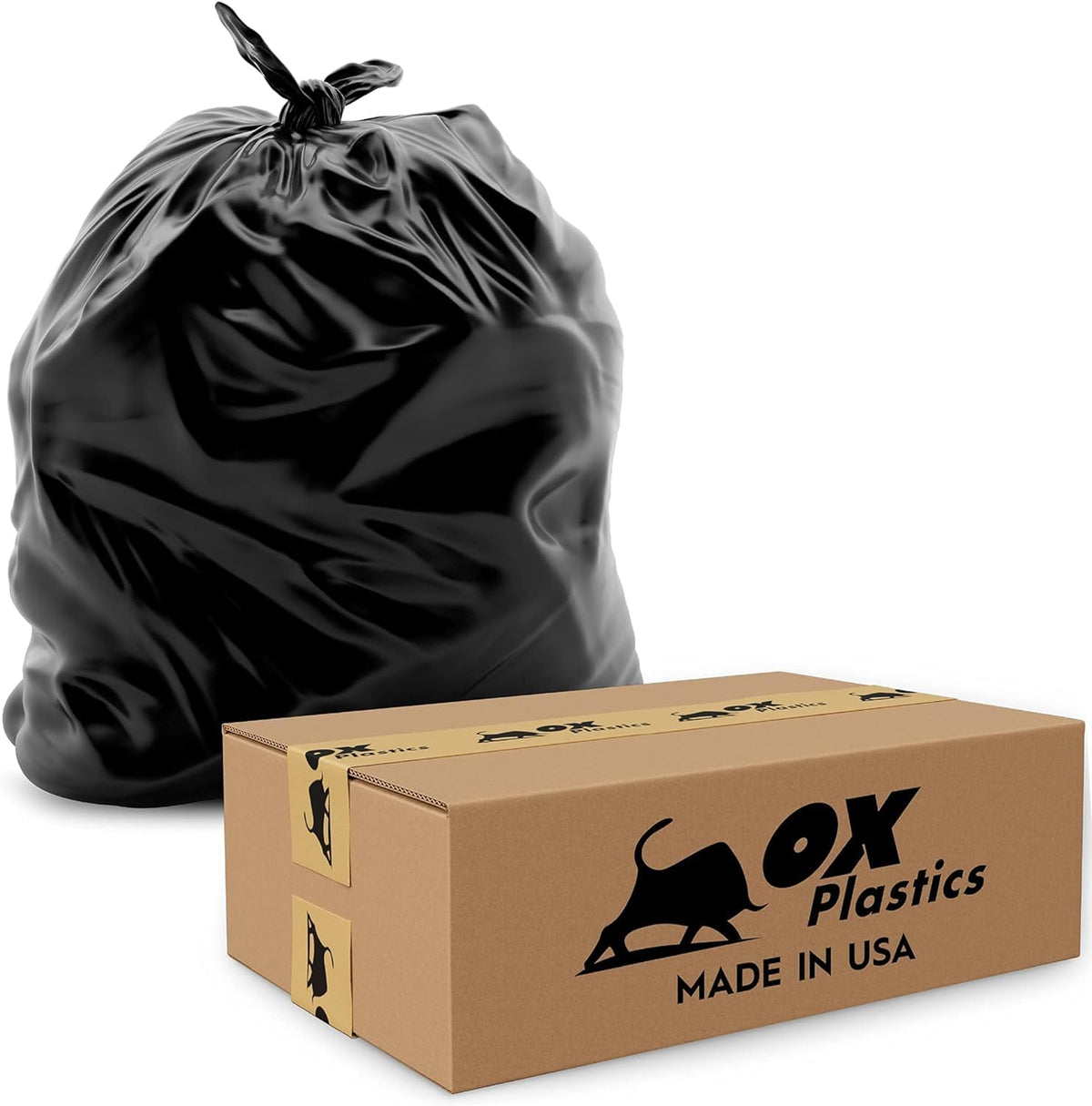 Black Trash Bags (100 Count)