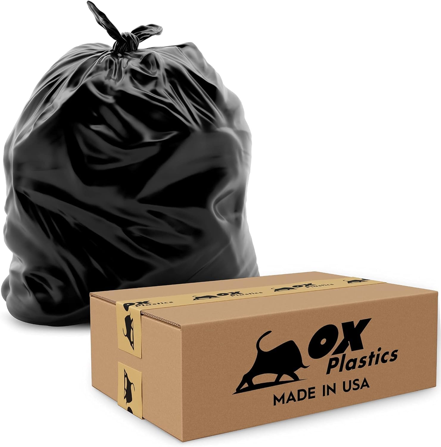 Black Trash Bags (100 Count)