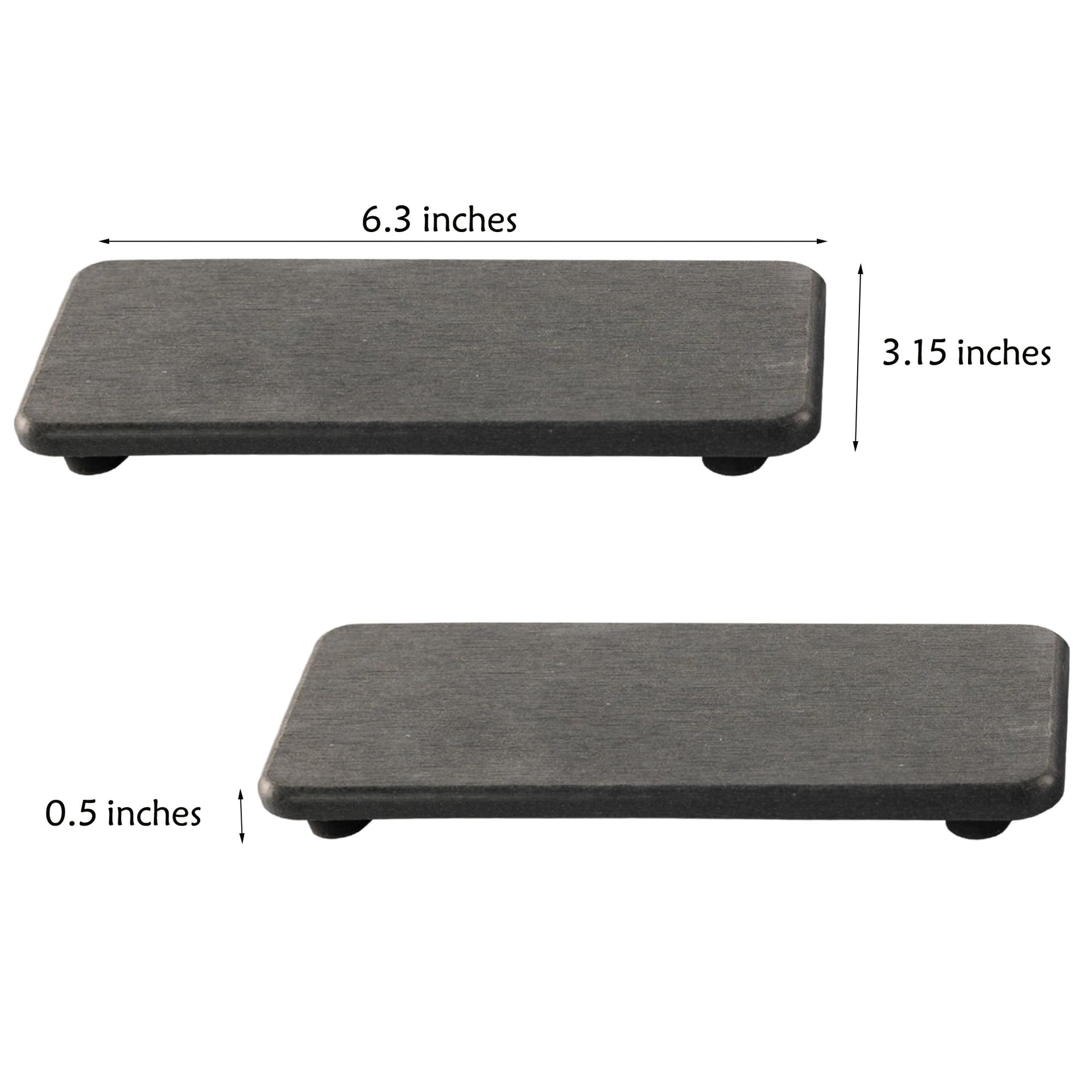 2 Pcs Sink Stone Soap Trays (2 Count)