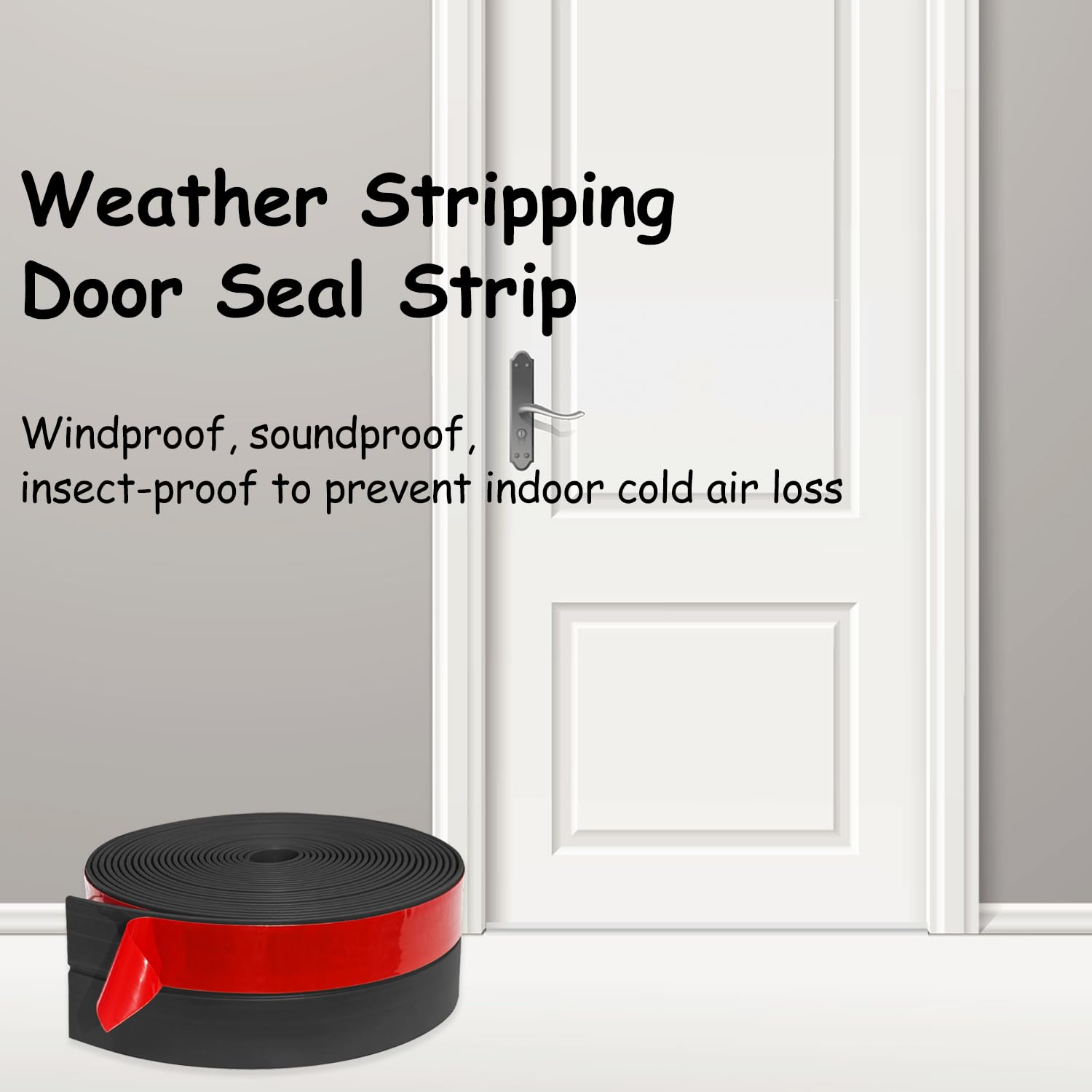 Silicone Weather Stripping (20 Foot)
