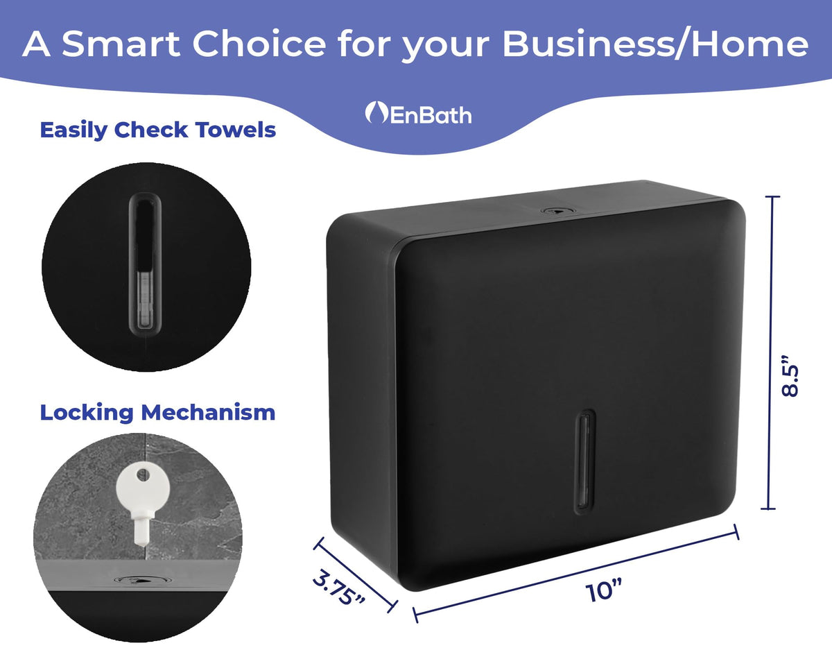 Multifold Paper Towel Dispenser Wall Mount (2 Count)