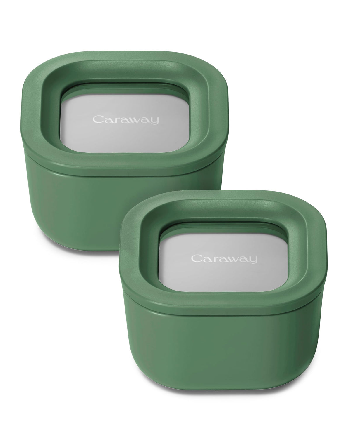 2 Piece Glass Food Storage Container Set (2 Count)