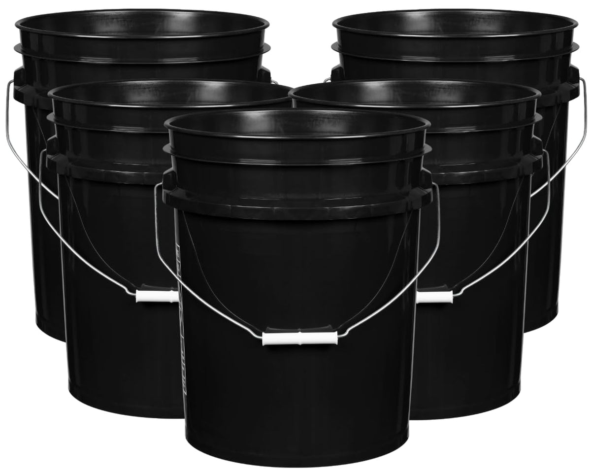 5 Gallon Premium HPDE Plastic Bucket