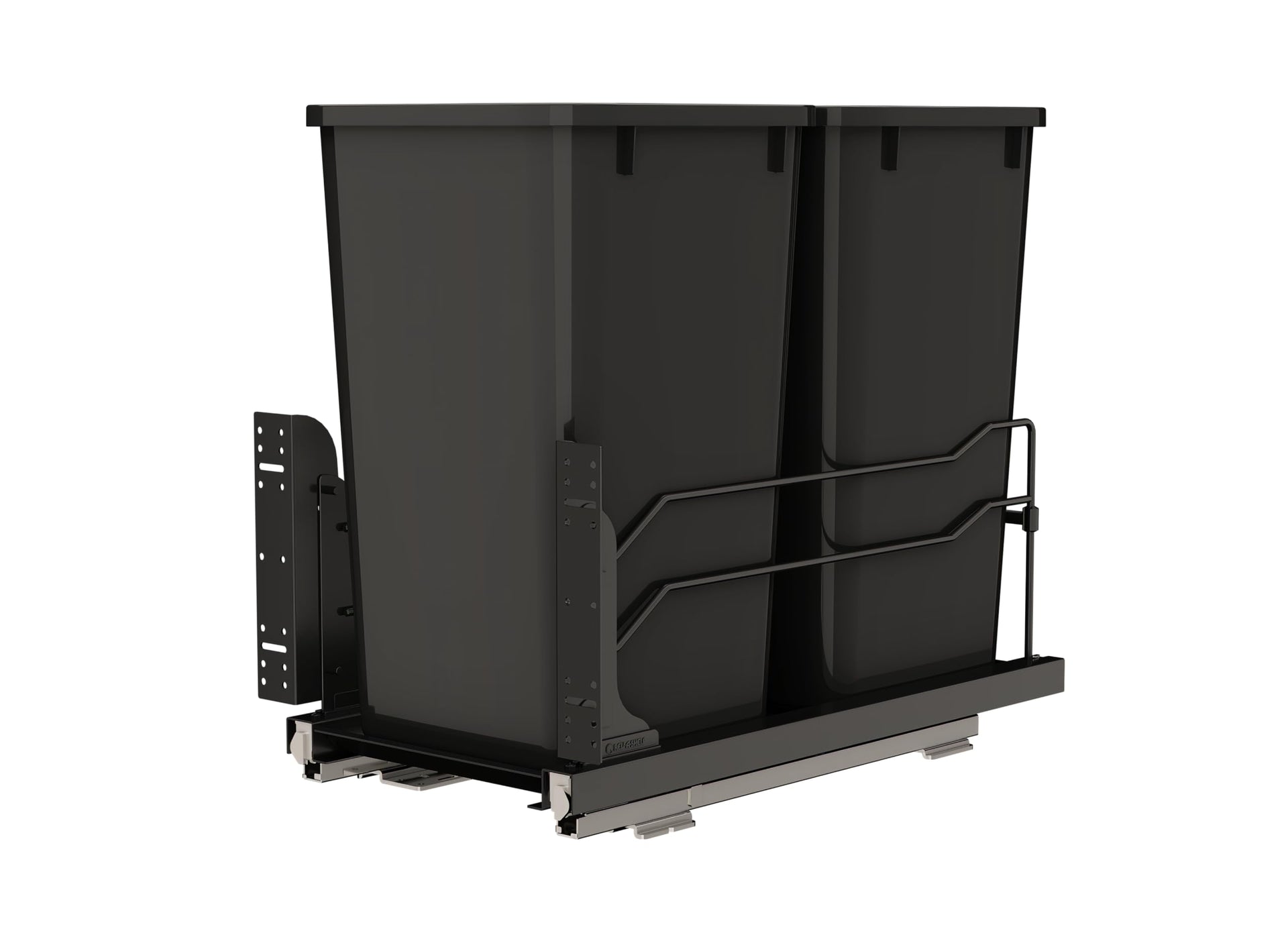 Double Pullout Trash Can w