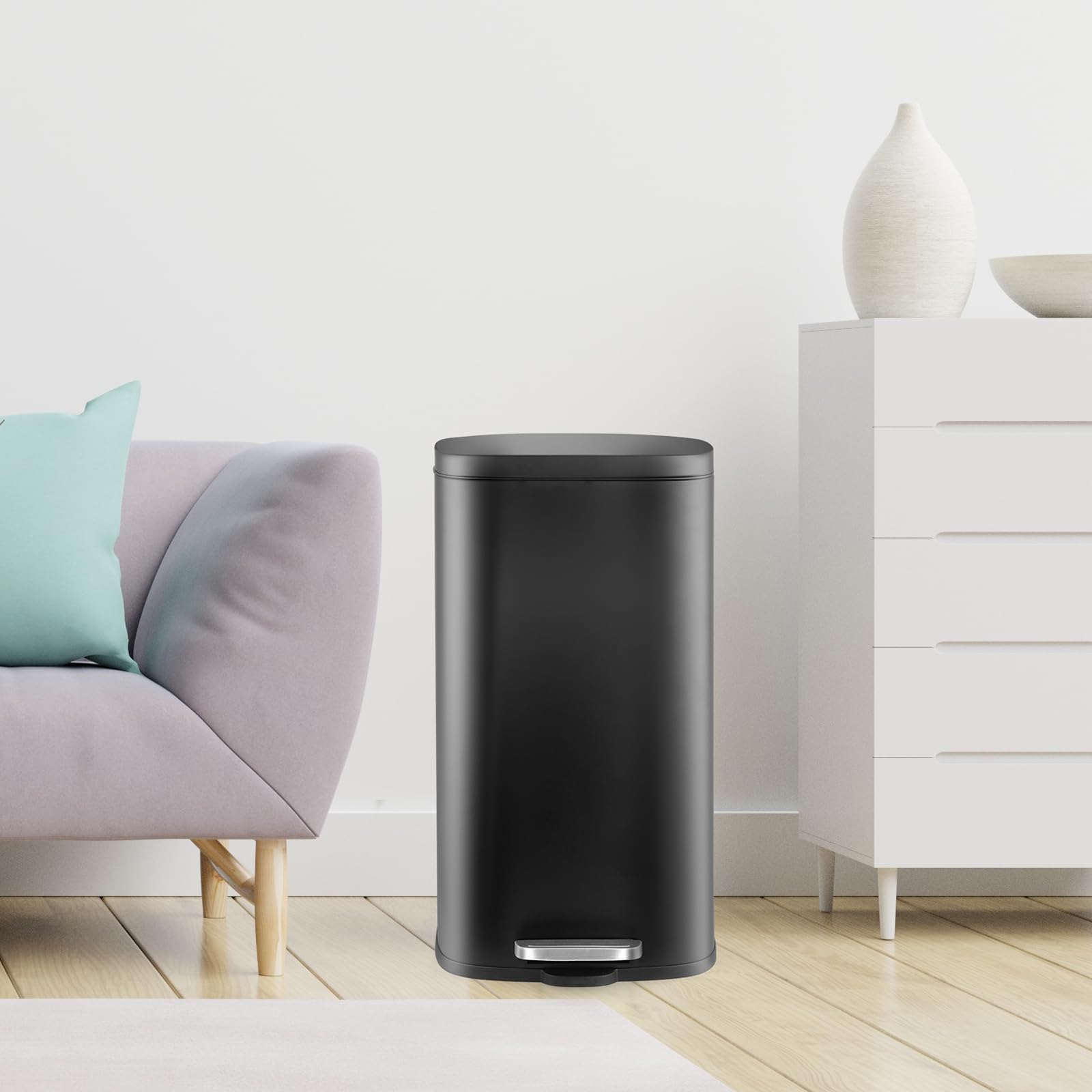 13.2 Gallon 50L Step Kitchen Trash Can