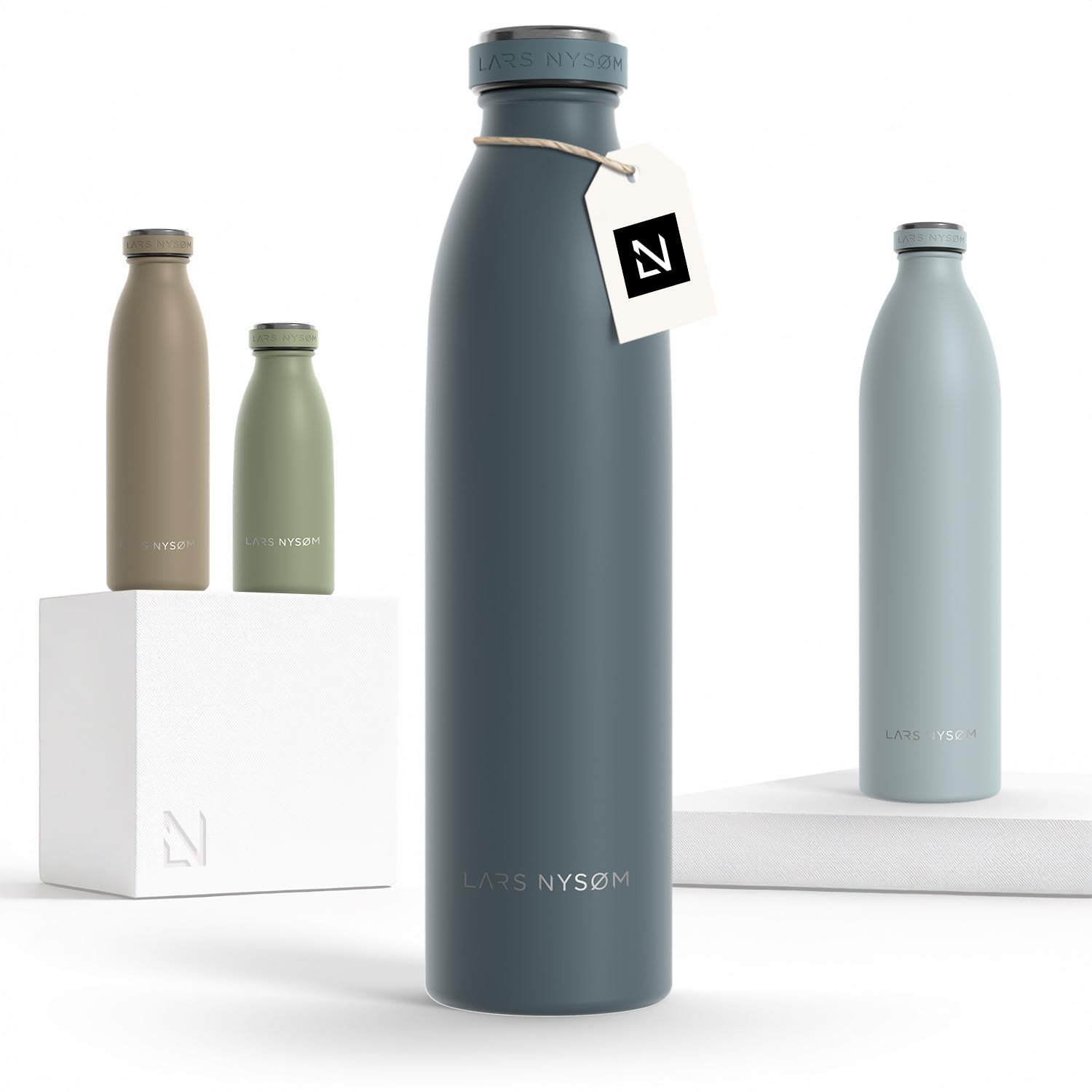 Stainless Steel Insulated Water Bottle 12oz 17oz 25oz 34oz 51oz