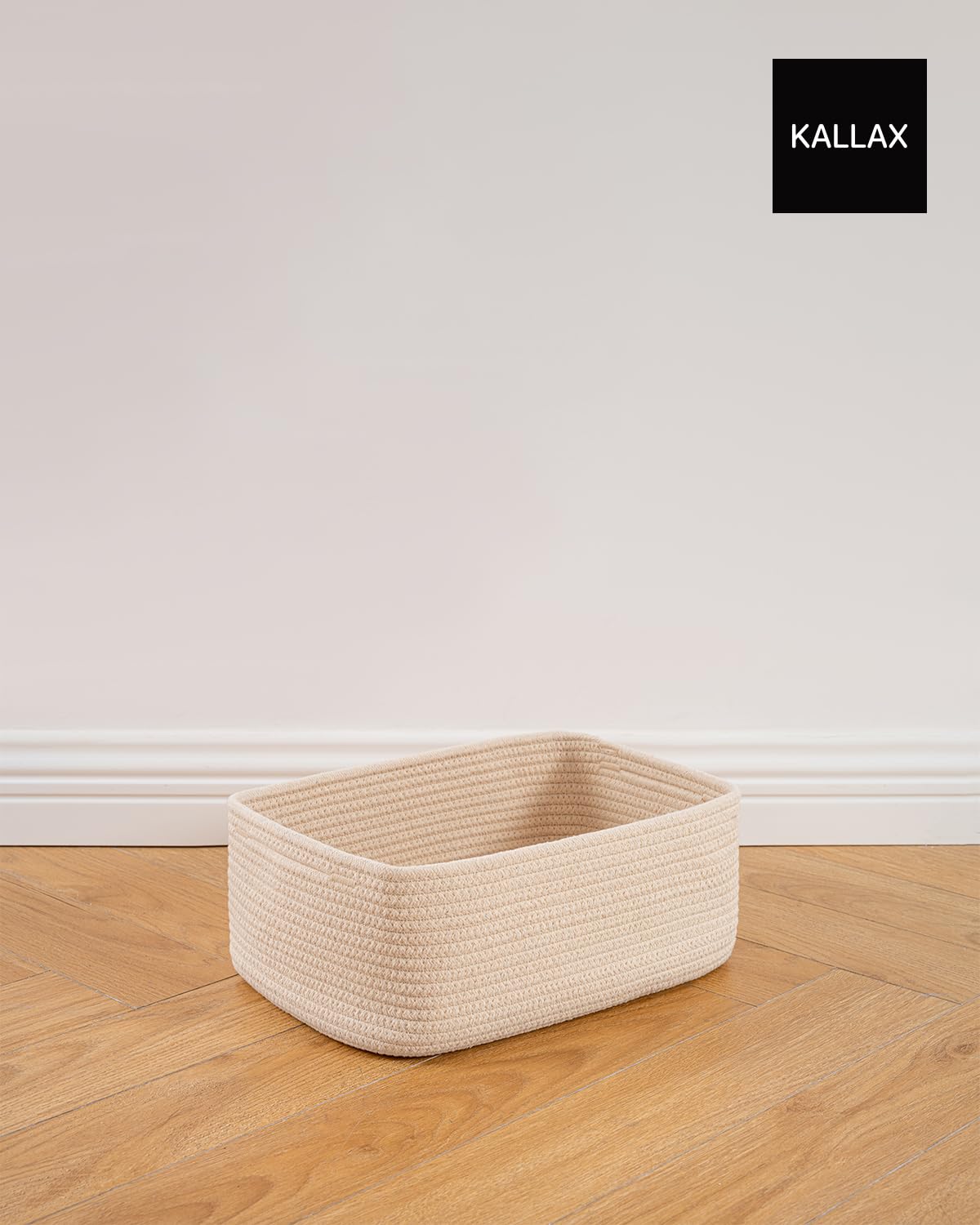 Small Woven Storage Basket for Organizing (3 Count)