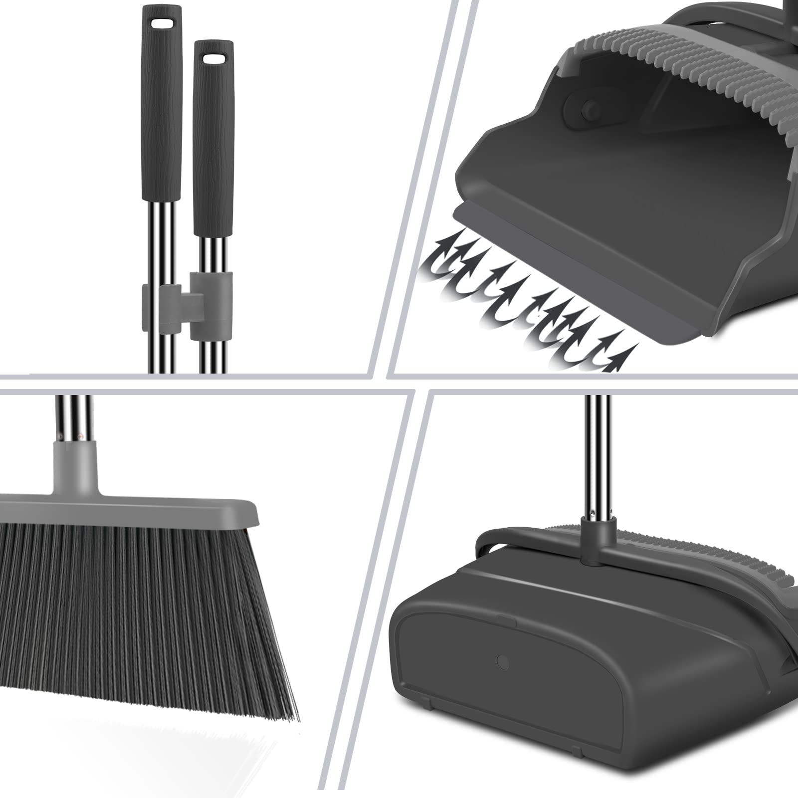 Broom and Dustpan Set for Home