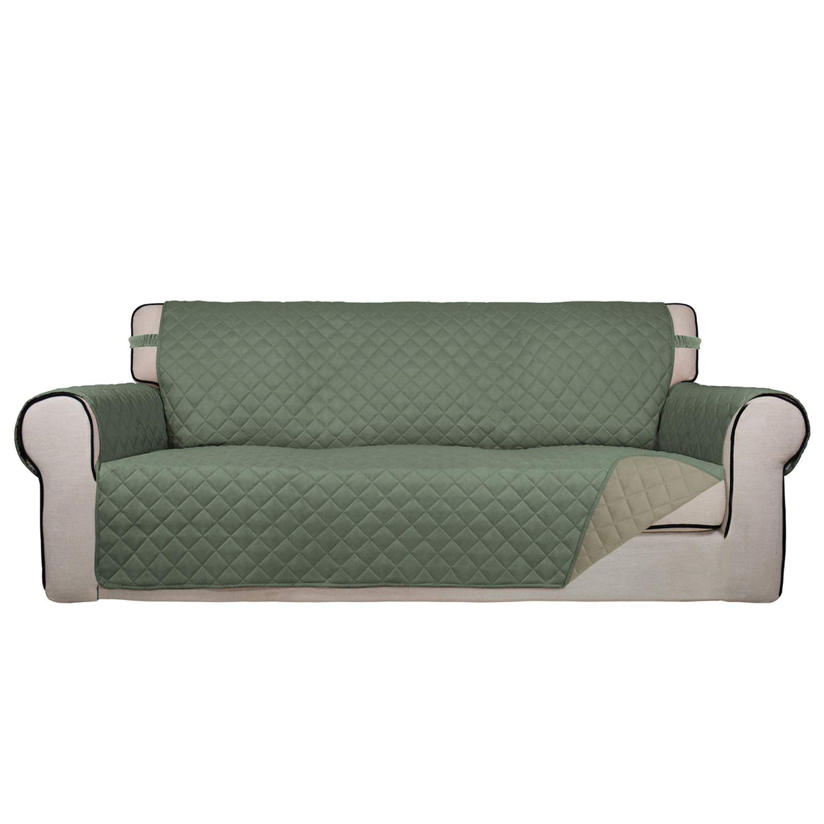 Reversible Quilted Couch Covers for Dogs Oversized Sofa Cover 78”