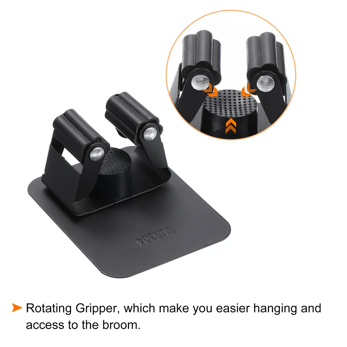 4pcs Mop Broom Holder Wall Mount