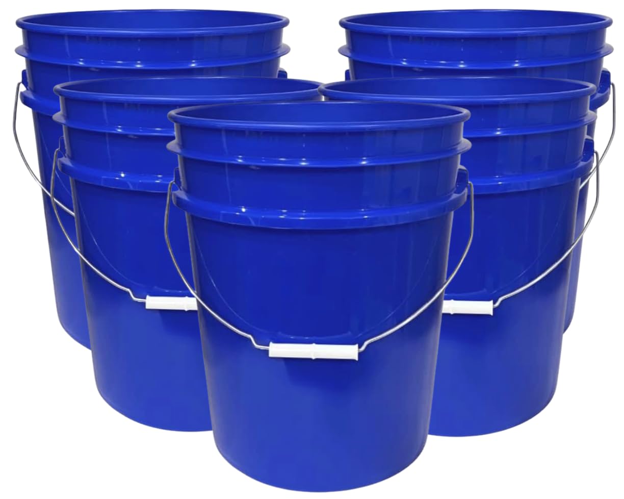 5 Gallon Premium HPDE Plastic Bucket