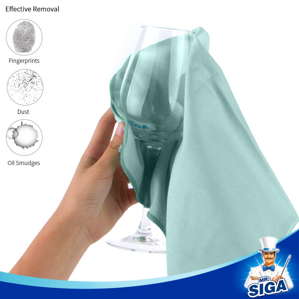 Ultra Fine Microfiber Cloths for Glass (12 Count)