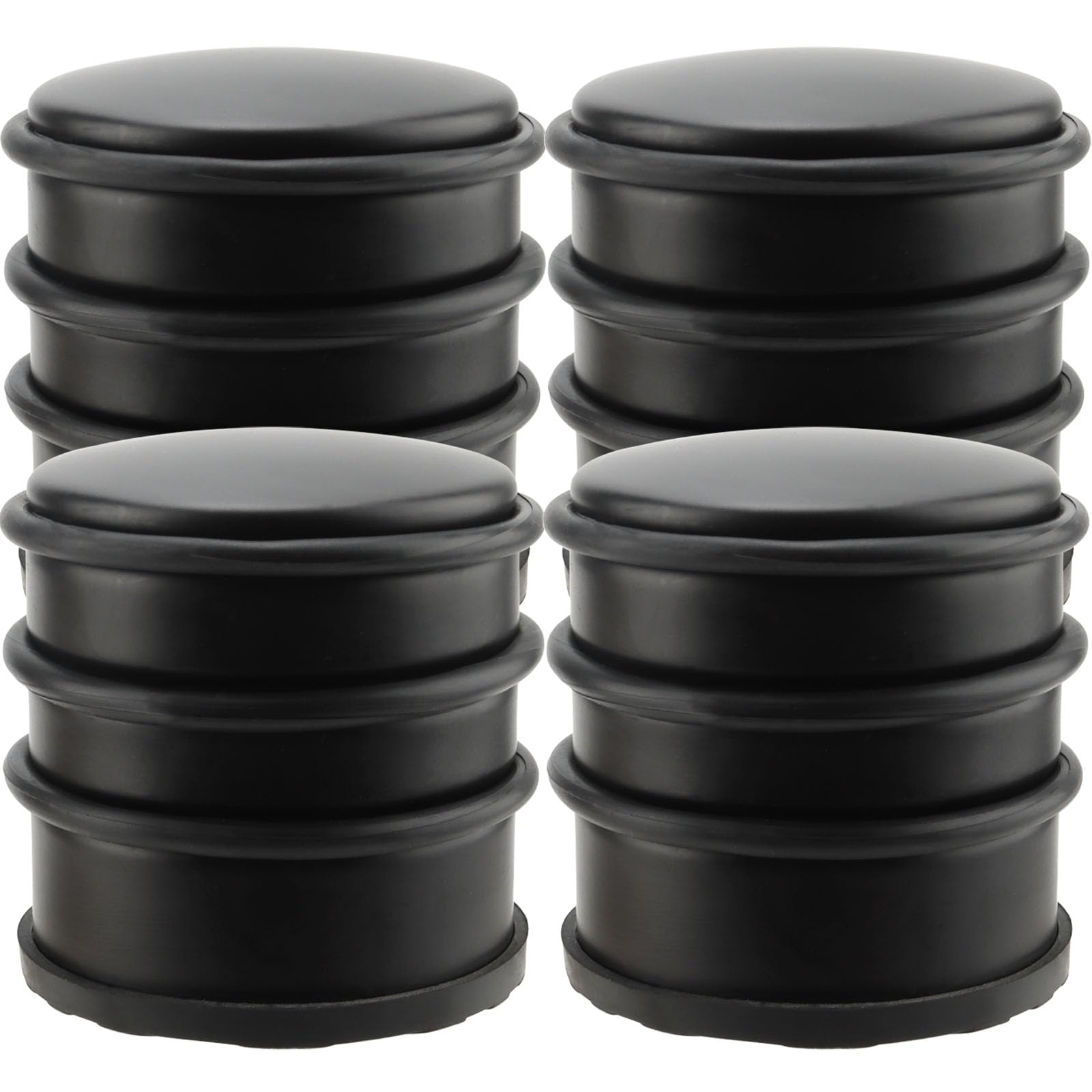 4 PCS Heavy Duty No Drill Door Stopper (4 Count)