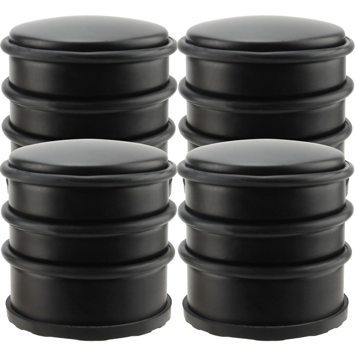 4 PCS Heavy Duty No Drill Door Stopper (4 Count)