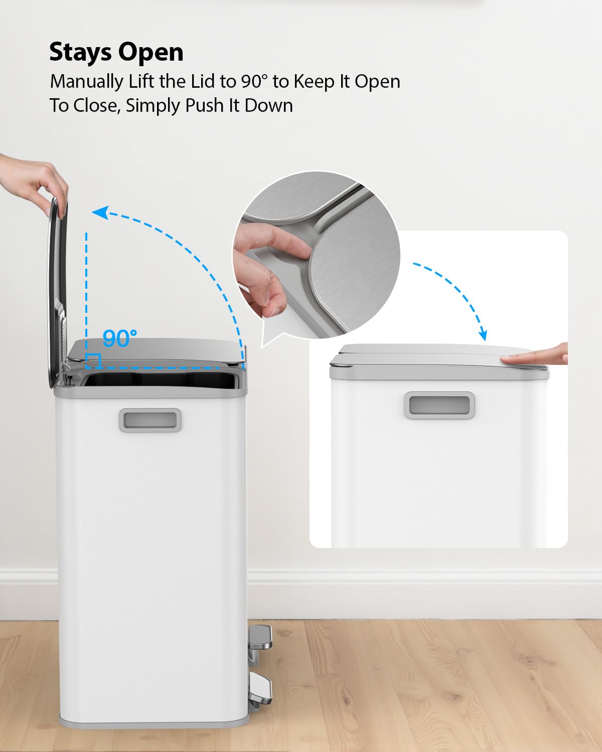 Trash Can 2 x 10.5 Gallon