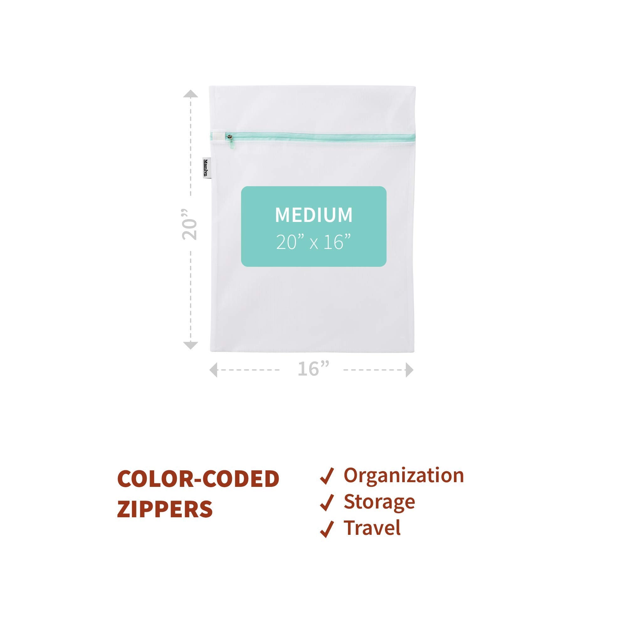 Mesh Laundry Bag for Delicates (2 Count)
