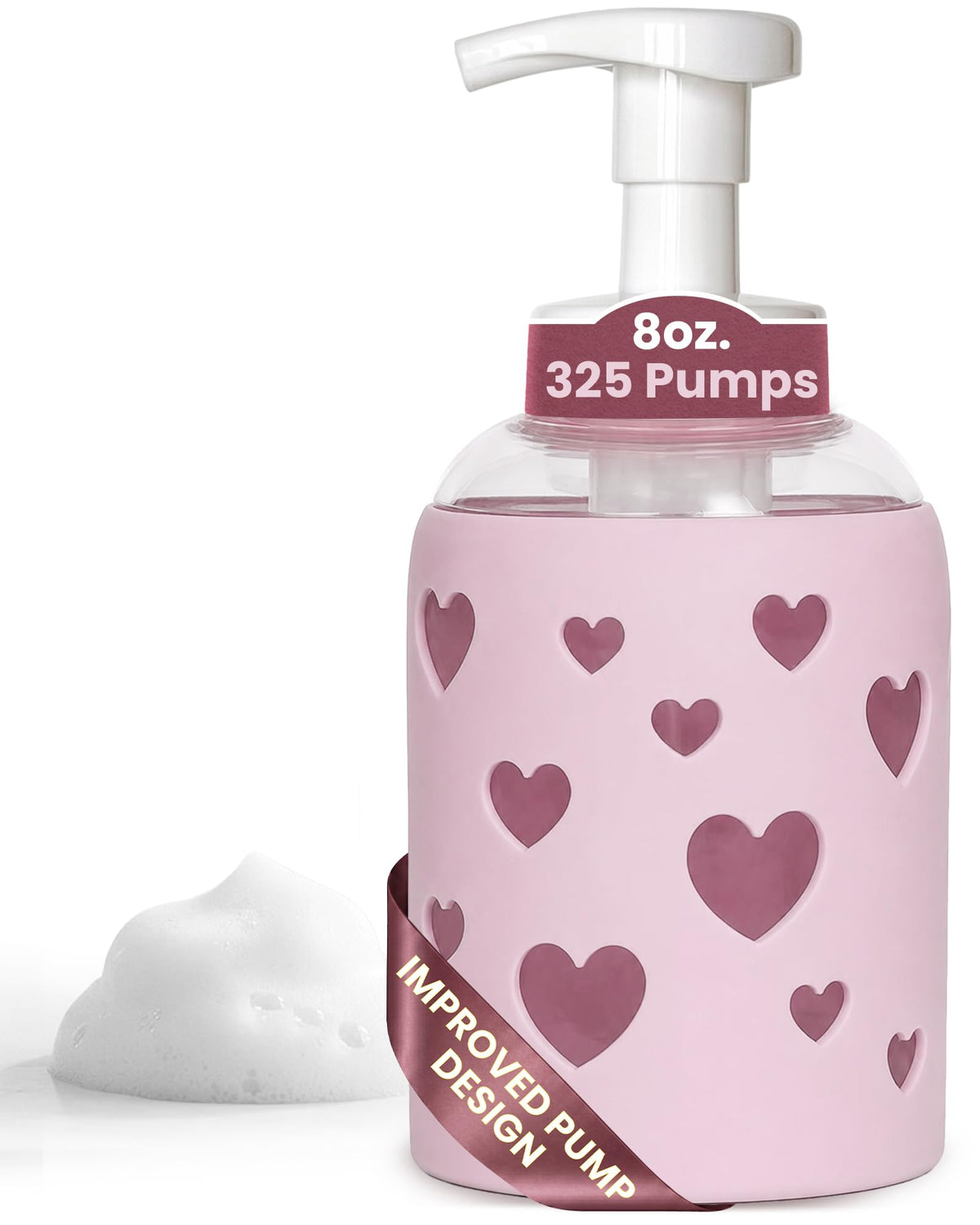 Foaming Hand Soap Dispenser Glass