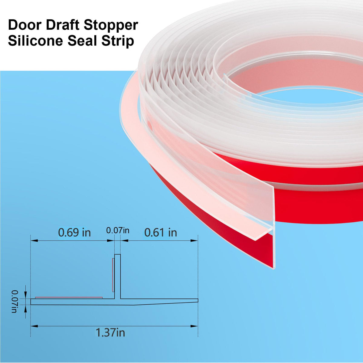 T Shaped Weather Stripping Seal